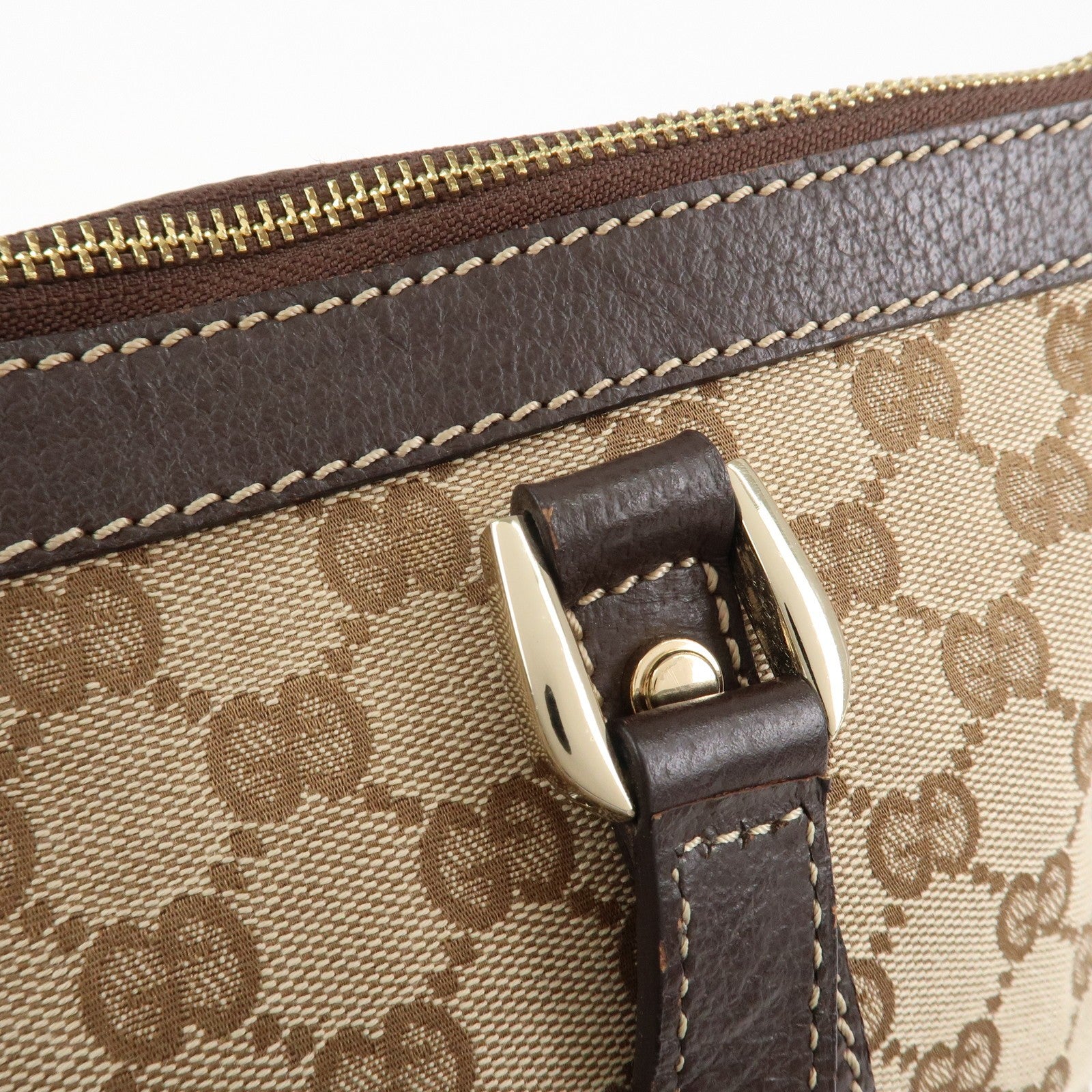 Gucci Abbey Tote Bag - Beige, Canvas