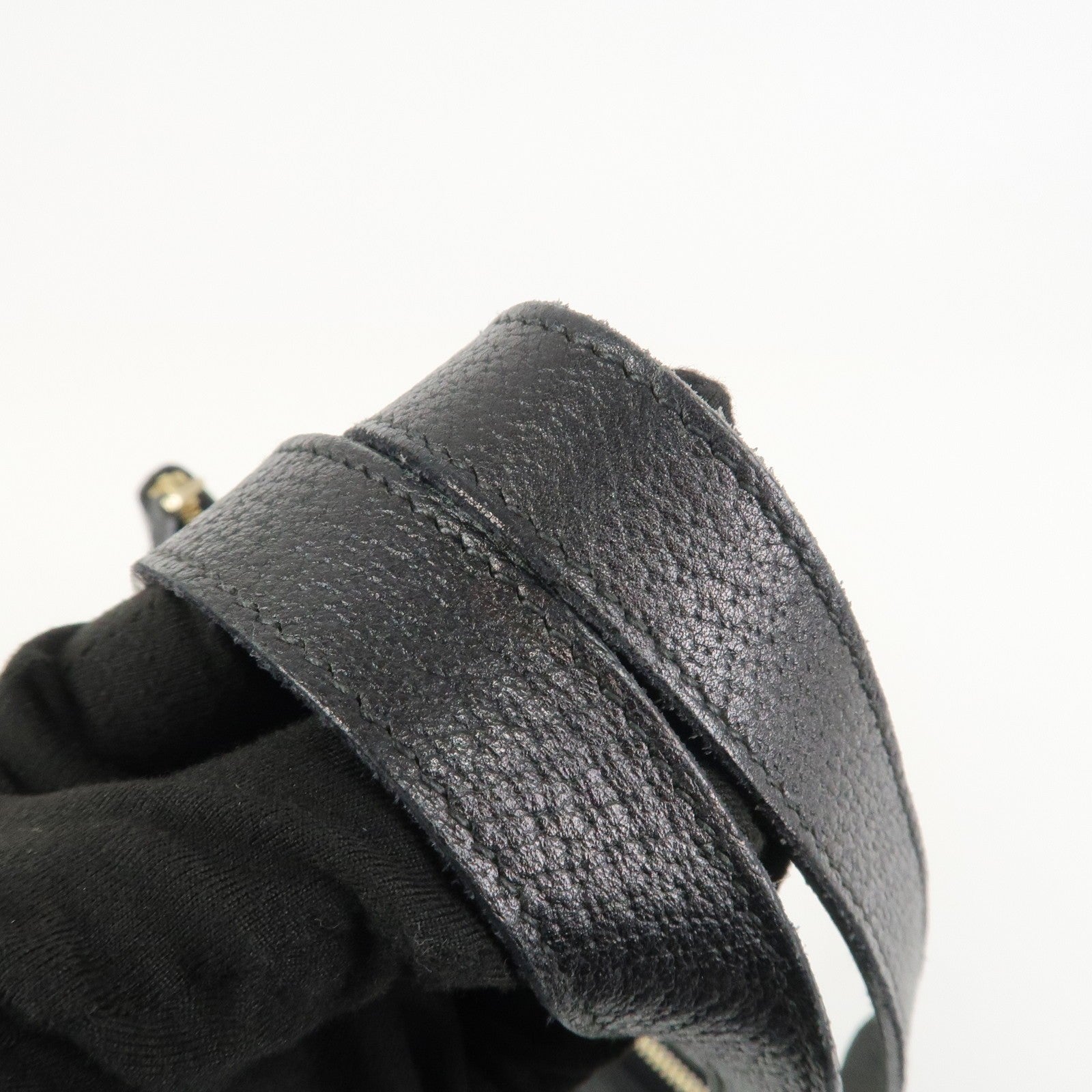 Gucci Abbey Tote Bag - Black, GG Canvas, Leather