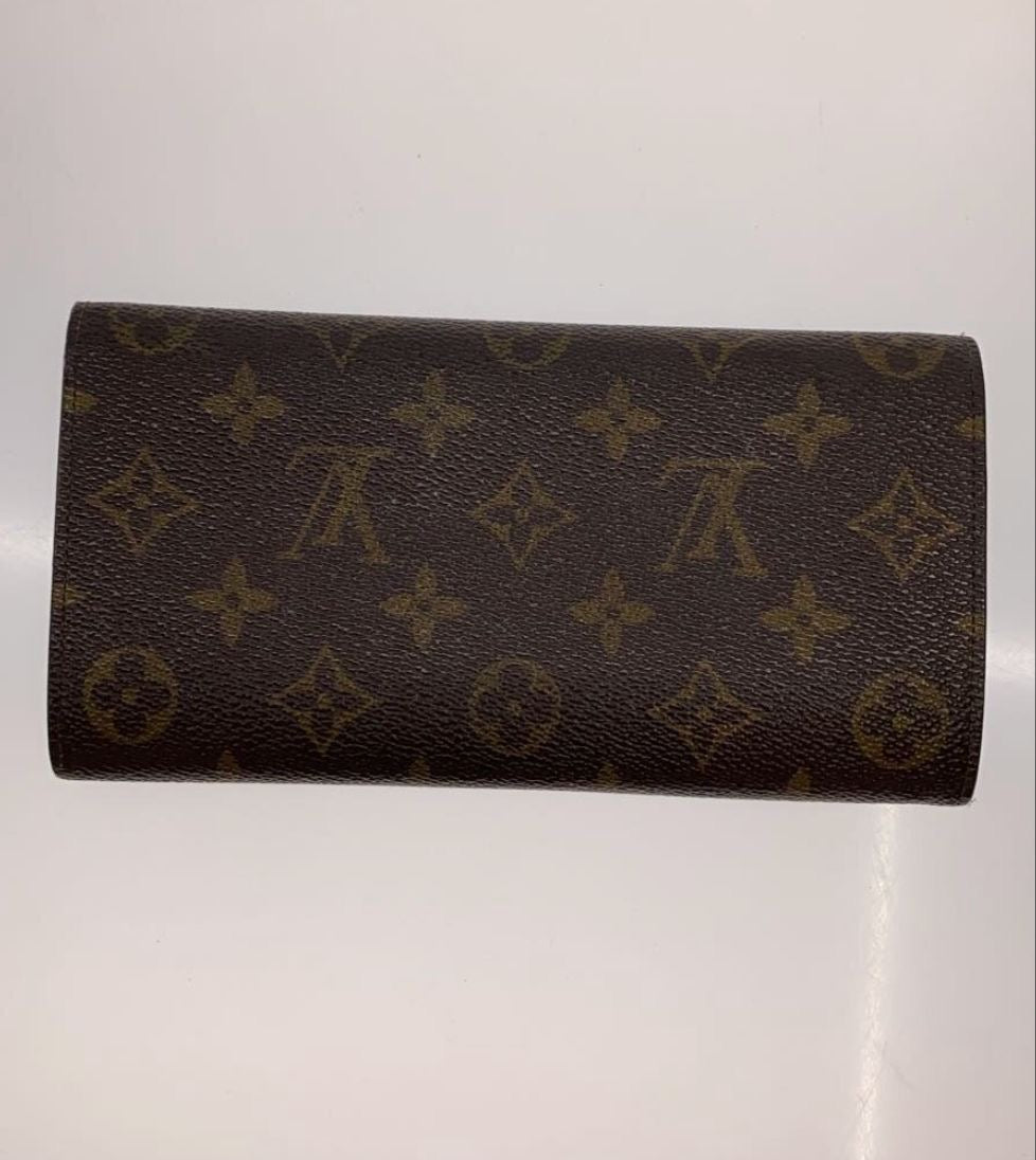 Louis Vuitton Monogram Pochette Porto Monnet Purse Leather Wallet