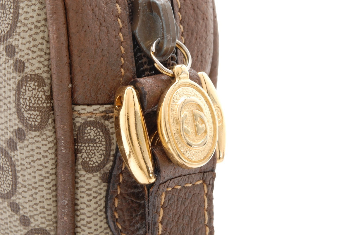 Gucci GG Shoulder Bag - Beige Brown, PVC Leather
