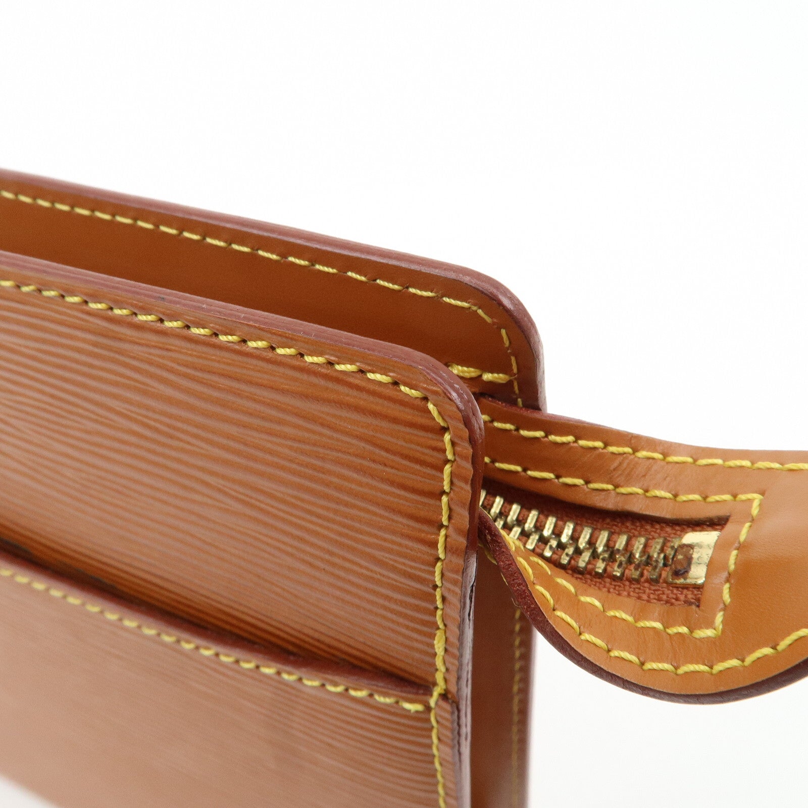 Louis Vuitton Clutch Bag - Zipang Gold, Epi Leather