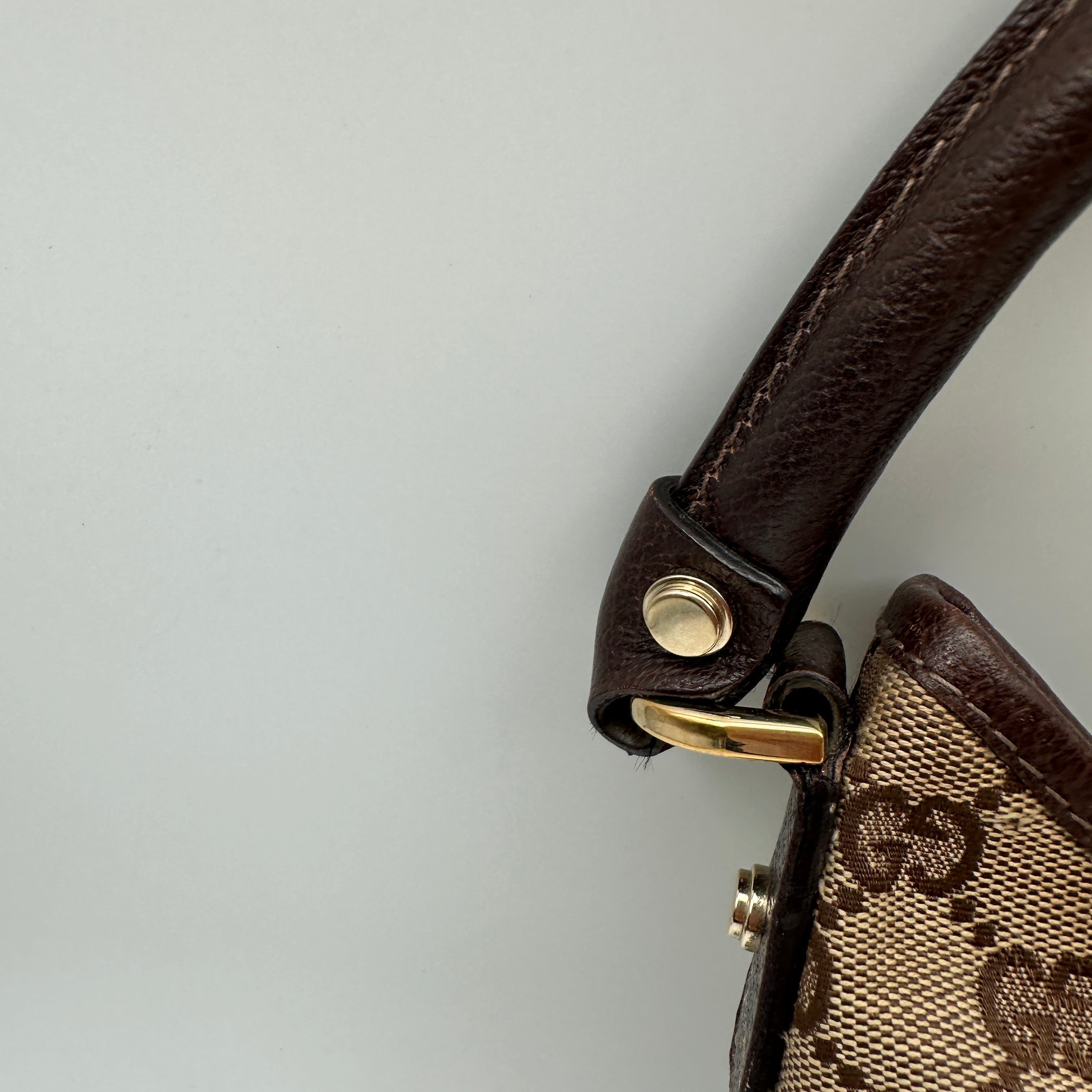 GG Monogram Abbey D-Ring Hobo Small Shoulder Bag