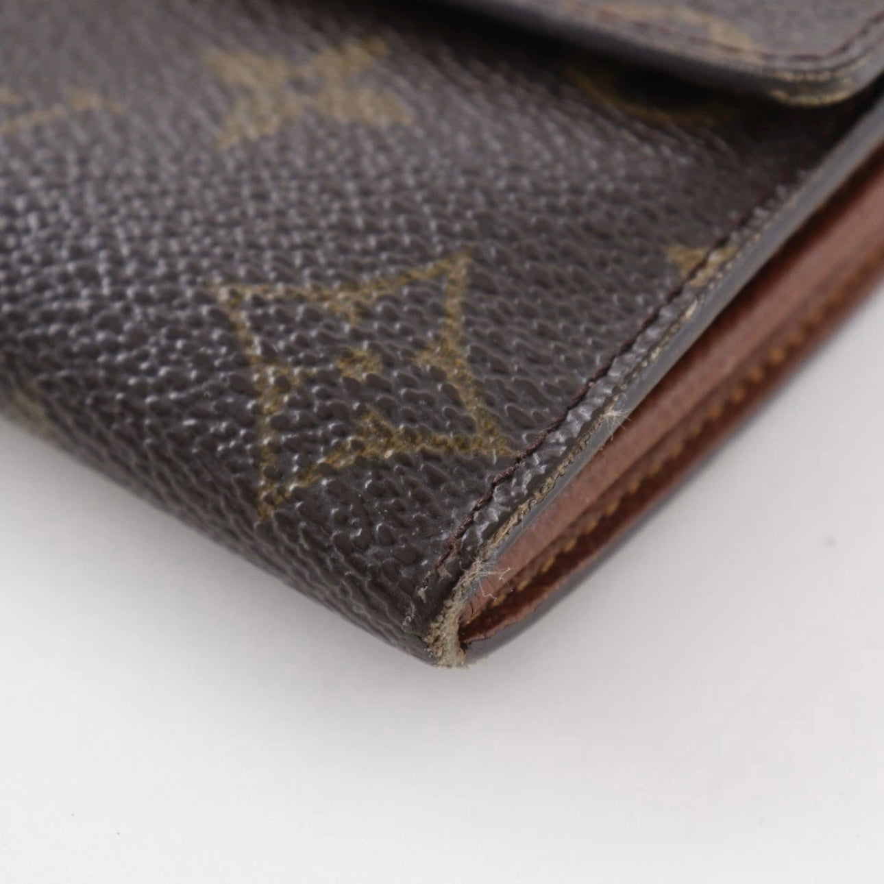 LOUIS VUITTON Porto Monnet Credit wallet- Brown Monogram