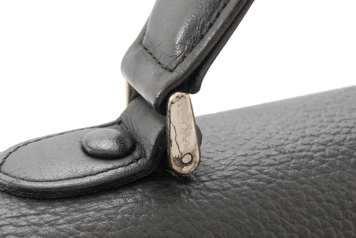 Burberry Hand Bag - Black, Leather