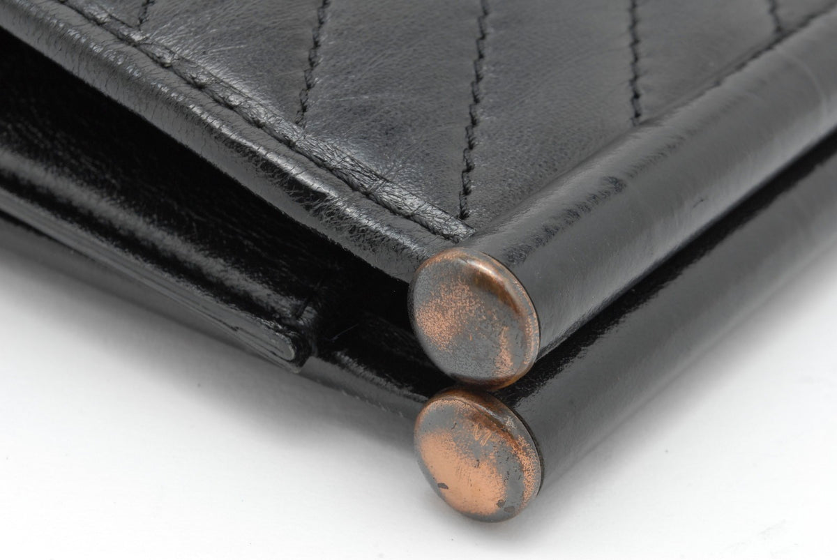 Saint Laurent Yves Saint Laurent Clutch Bag - Black, Leather