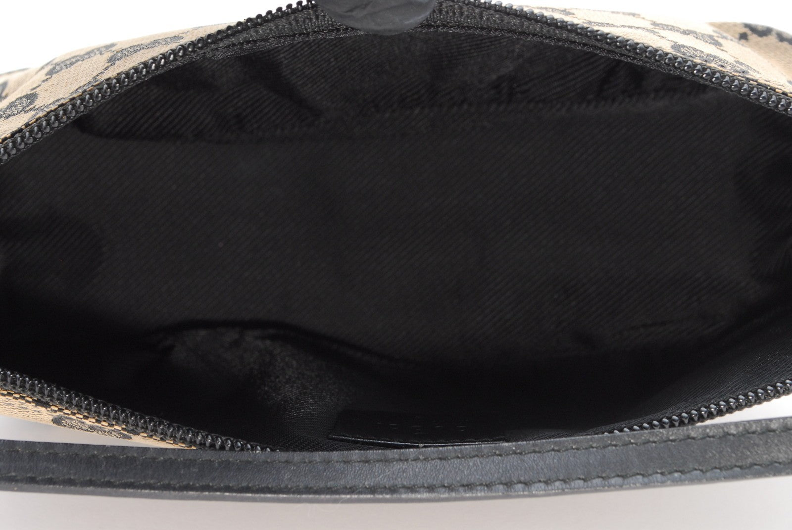 Gucci GG Supreme Hand Bag - Gray Black, Canvas