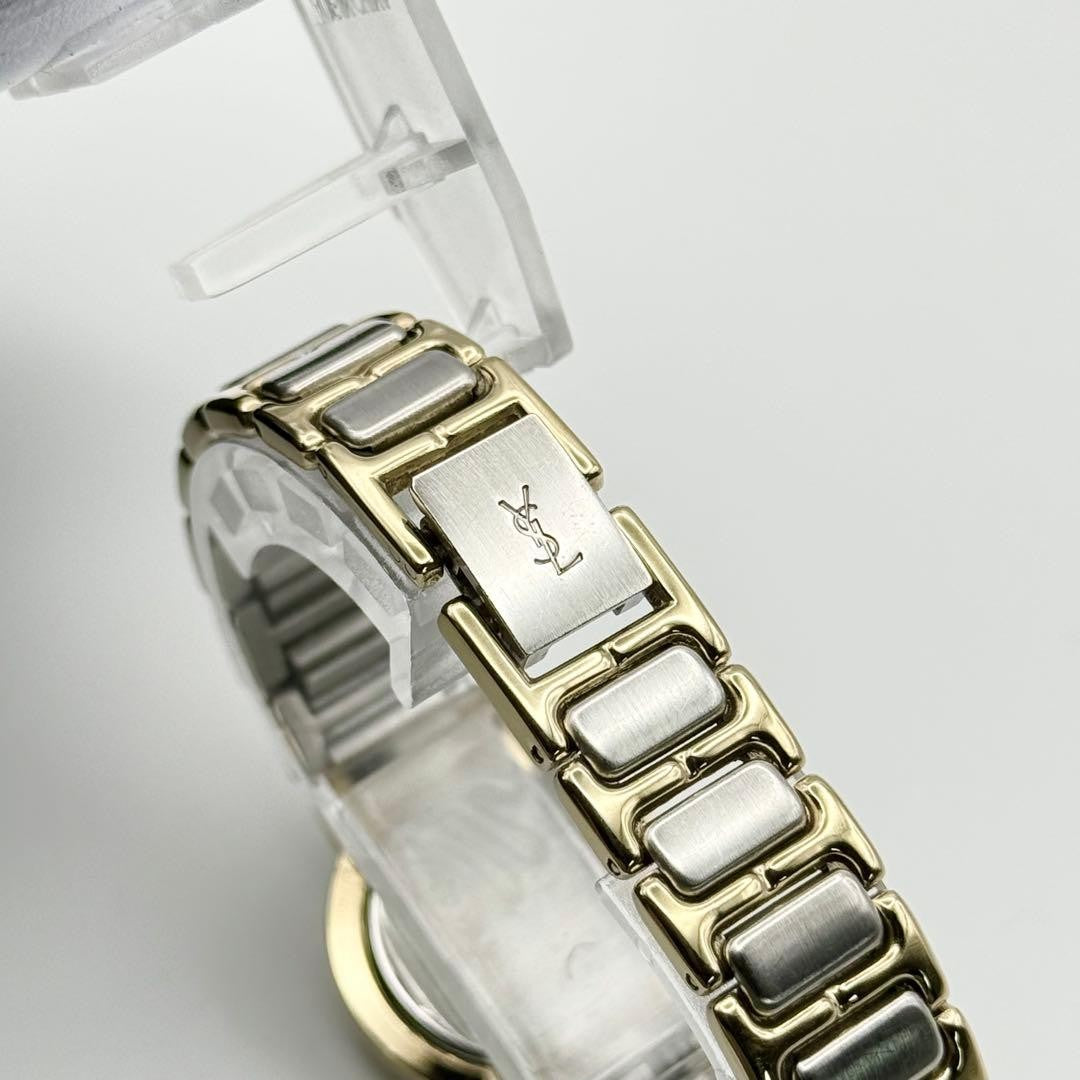 Saint Laurent Quartz Watch - White, Metal