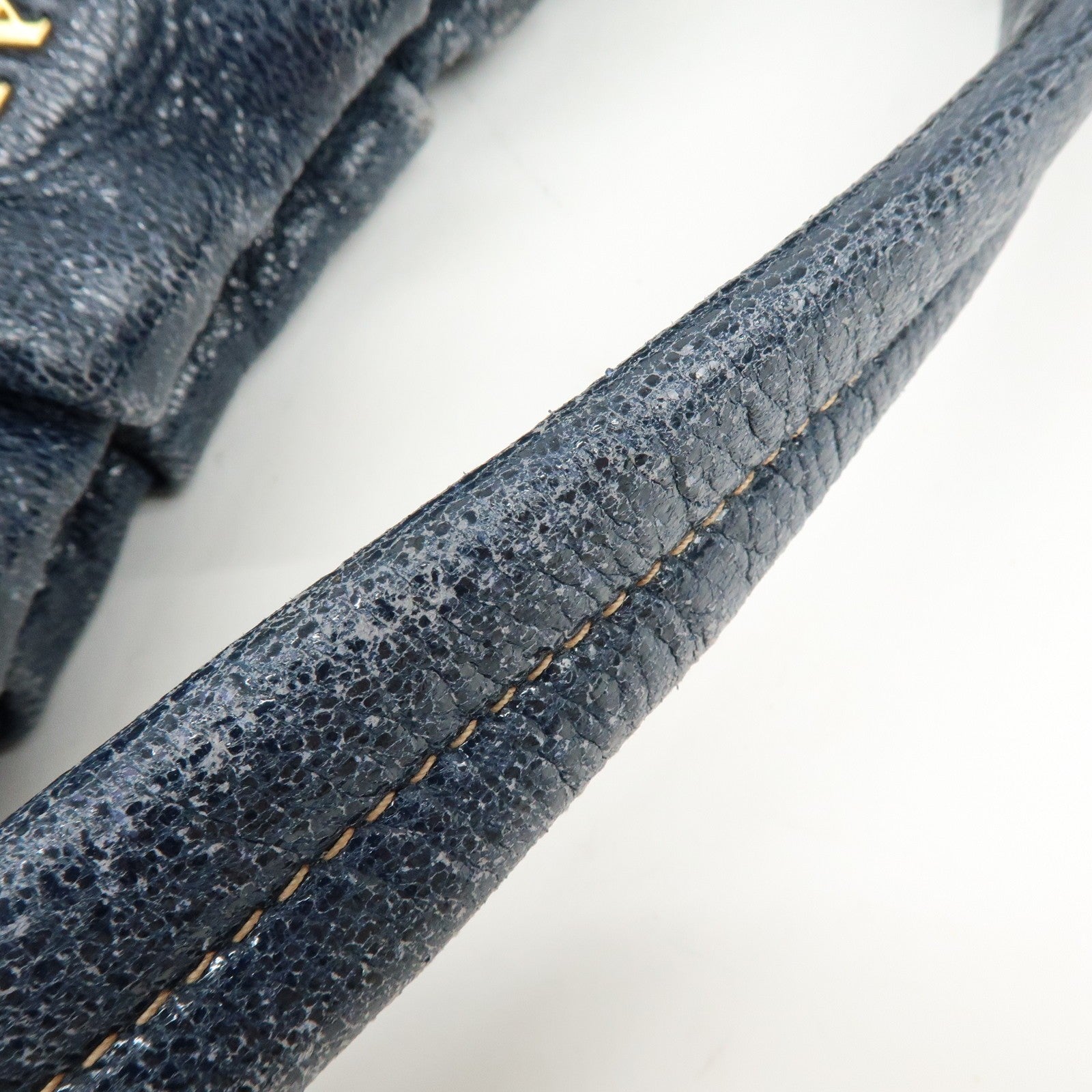 Prada Shoulder Bag - Navy, Leather