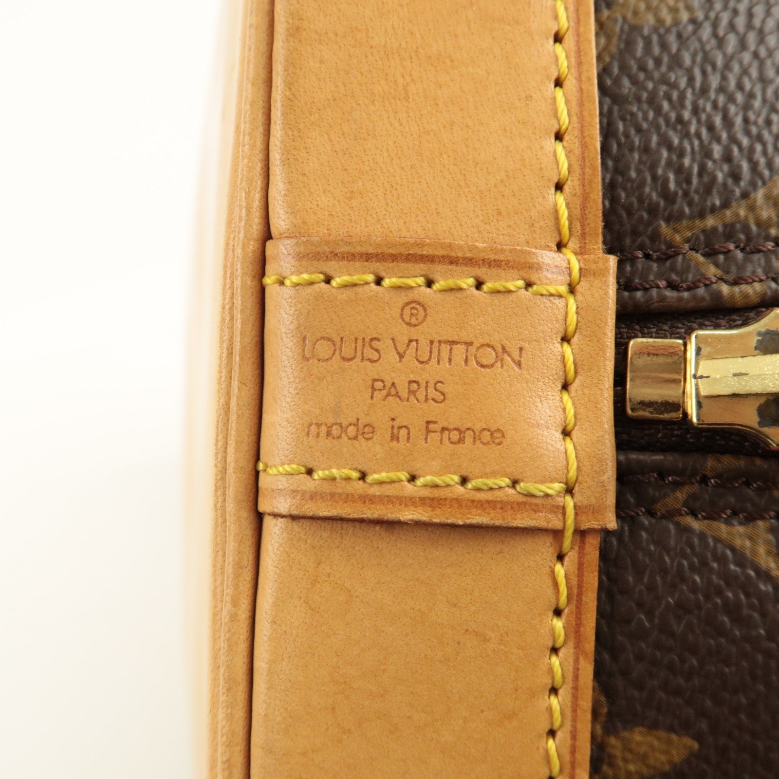 Louis Vuitton Alma Handbag - Monogram, Canvas