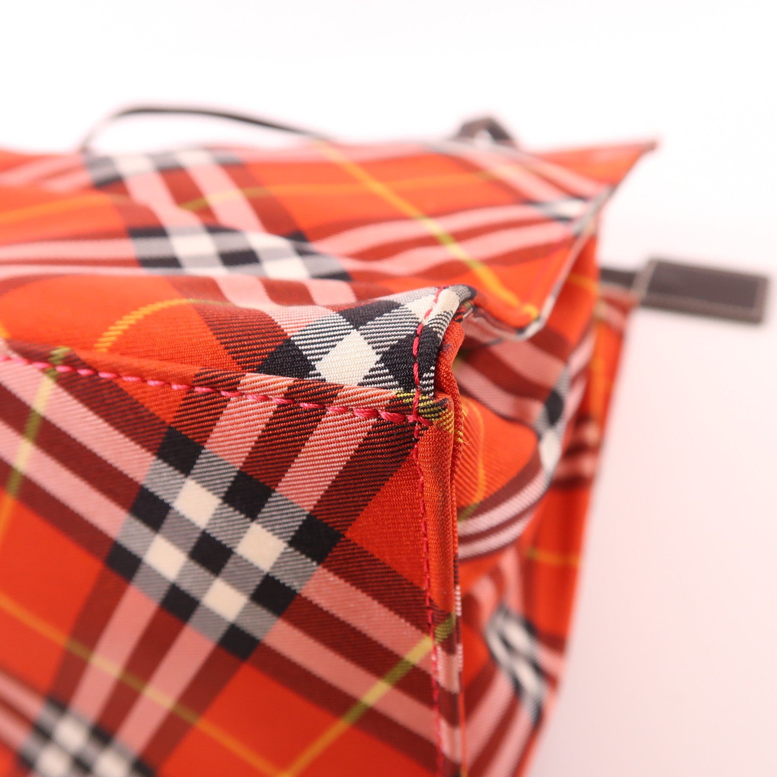 Burberry SHW Handbag - Red, Nylon