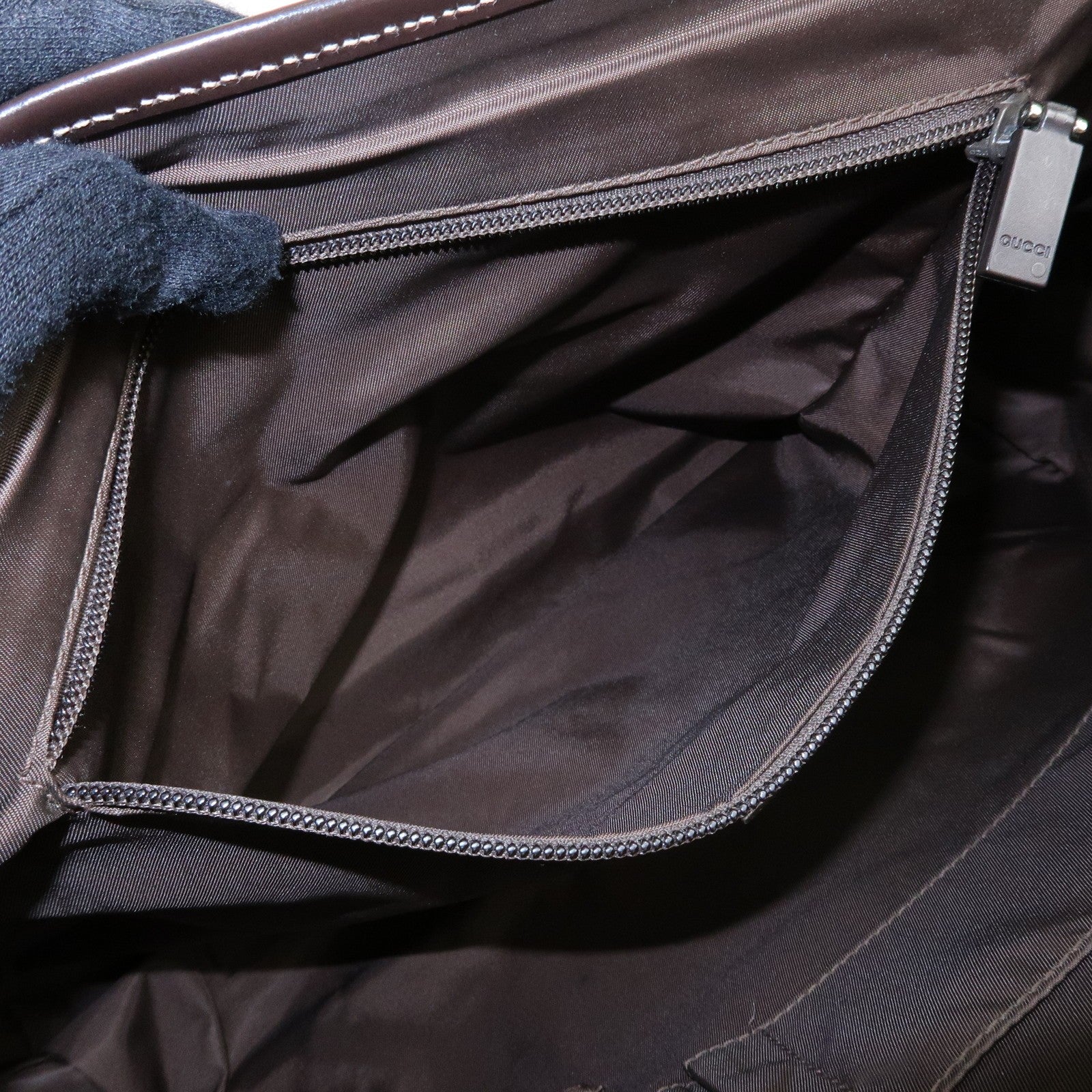Gucci Shoulder Bag - Brown, GG Supreme, Leather