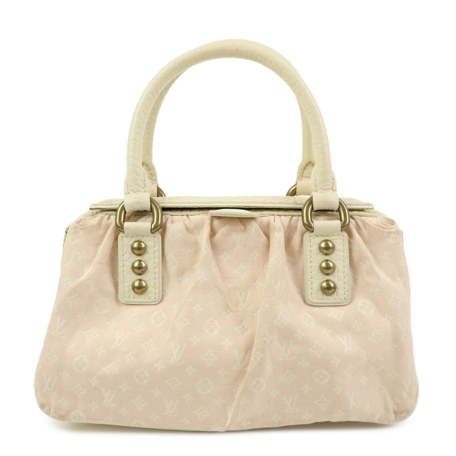 Louis Vuitton Hand Bag - Rose, Monogram Mini Lin Canvas