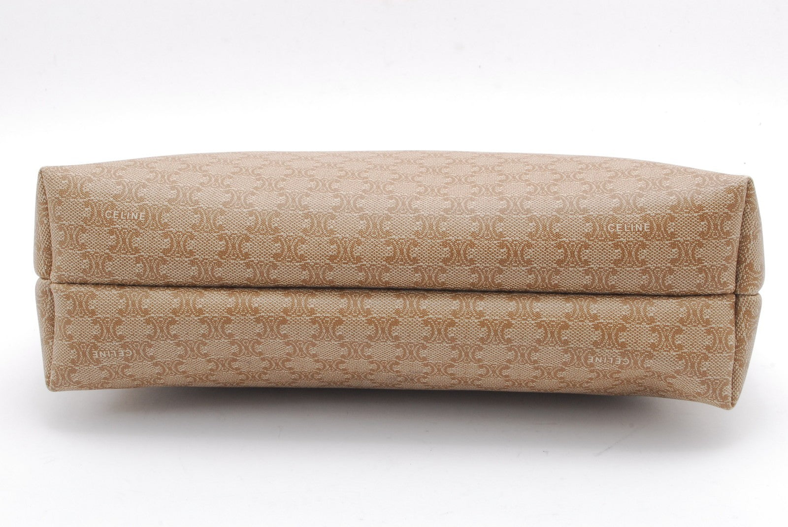 Celine C Charm Clutch Bag - Beige Brown, PVC