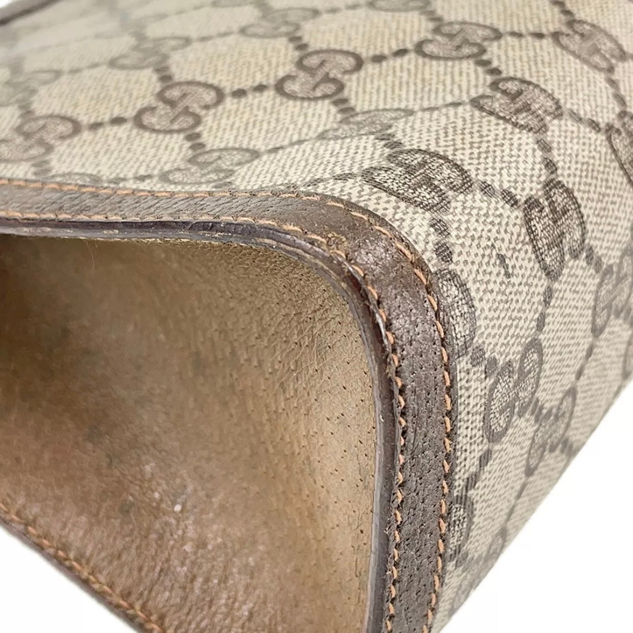 Sherry Line PVC Leather Clutch