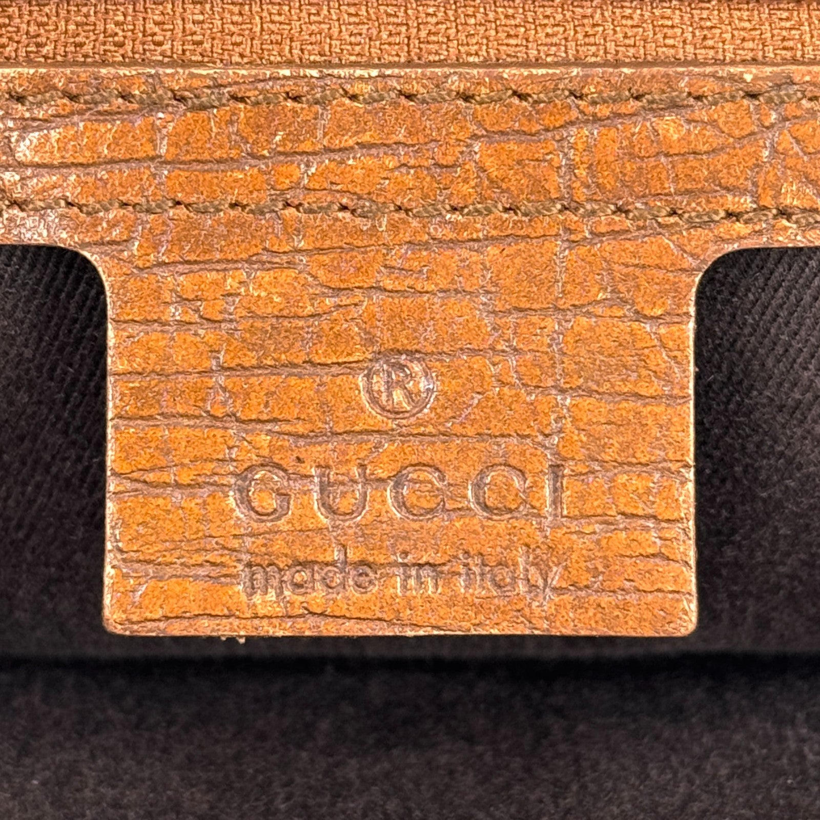 Gucci GG Hand Bag - Brown, Canvas