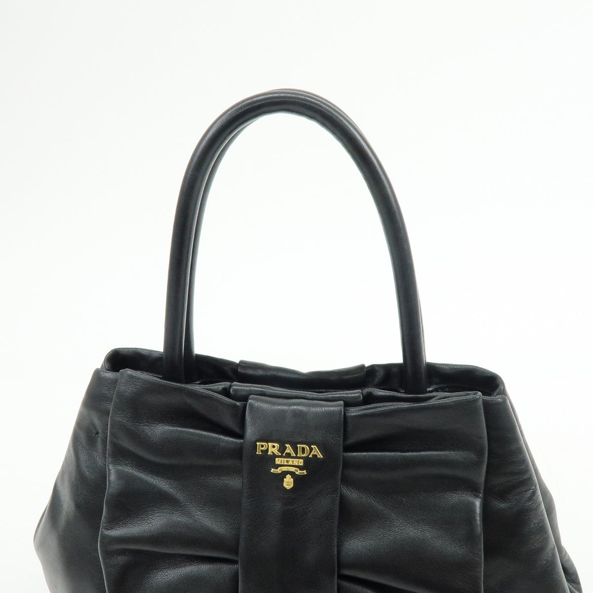 Prada Hand Bag - Black, Nappa Leather