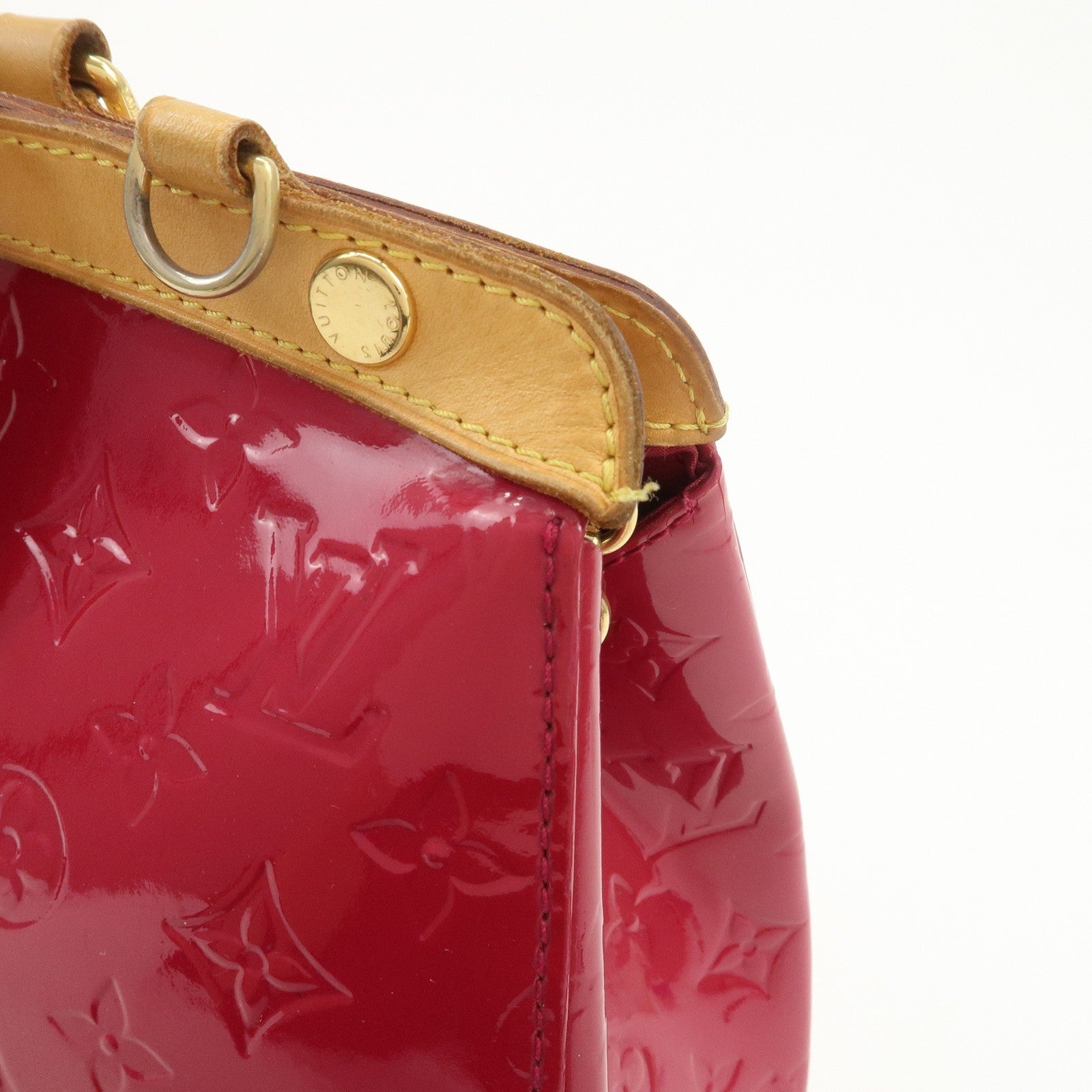 Louis Vuitton Vernis Brea MM 2Way Bag - Rose Indien, Vernis Leather