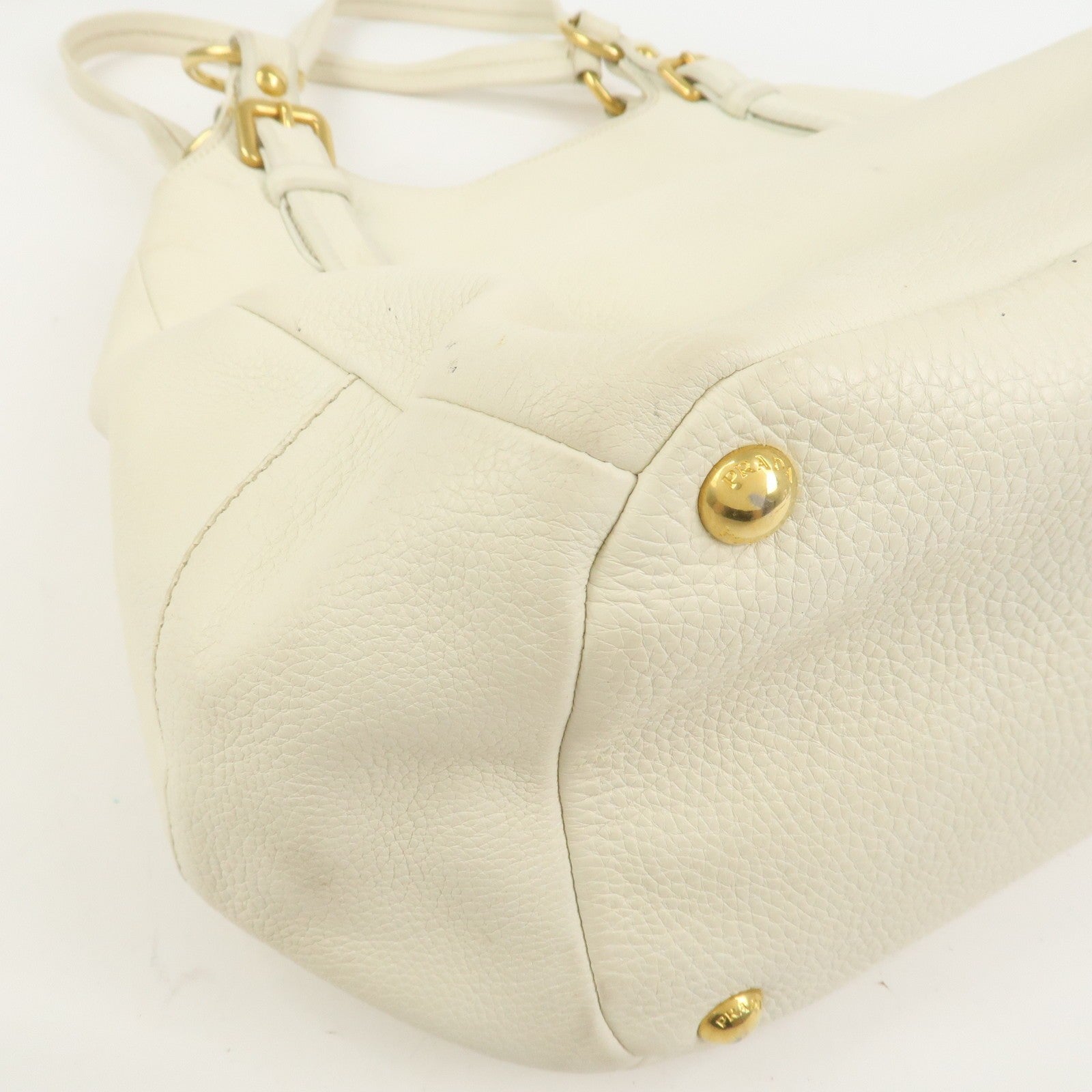 Prada Shoulder Bag - Ivory, Leather