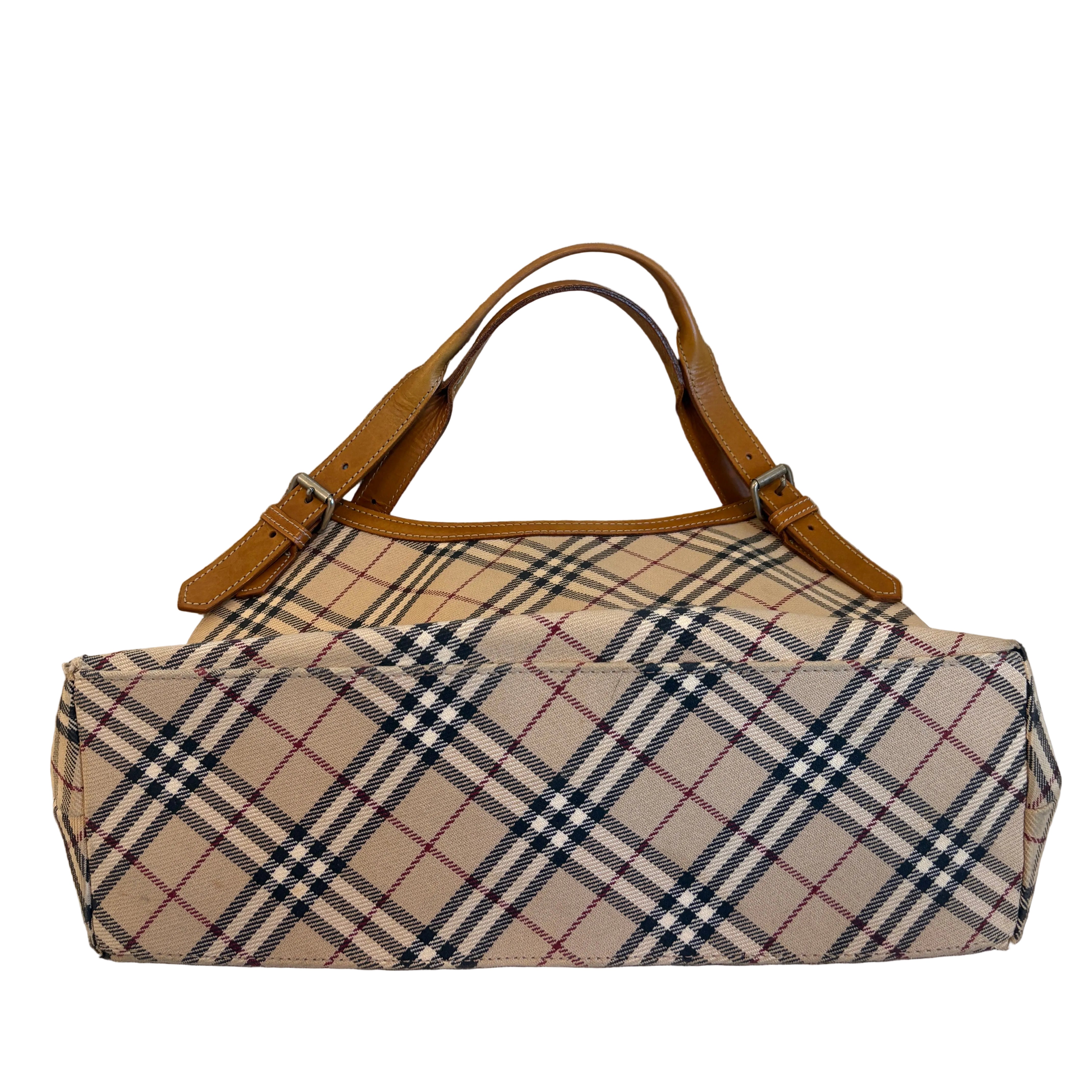 Burberry plaid nove shoulder bag