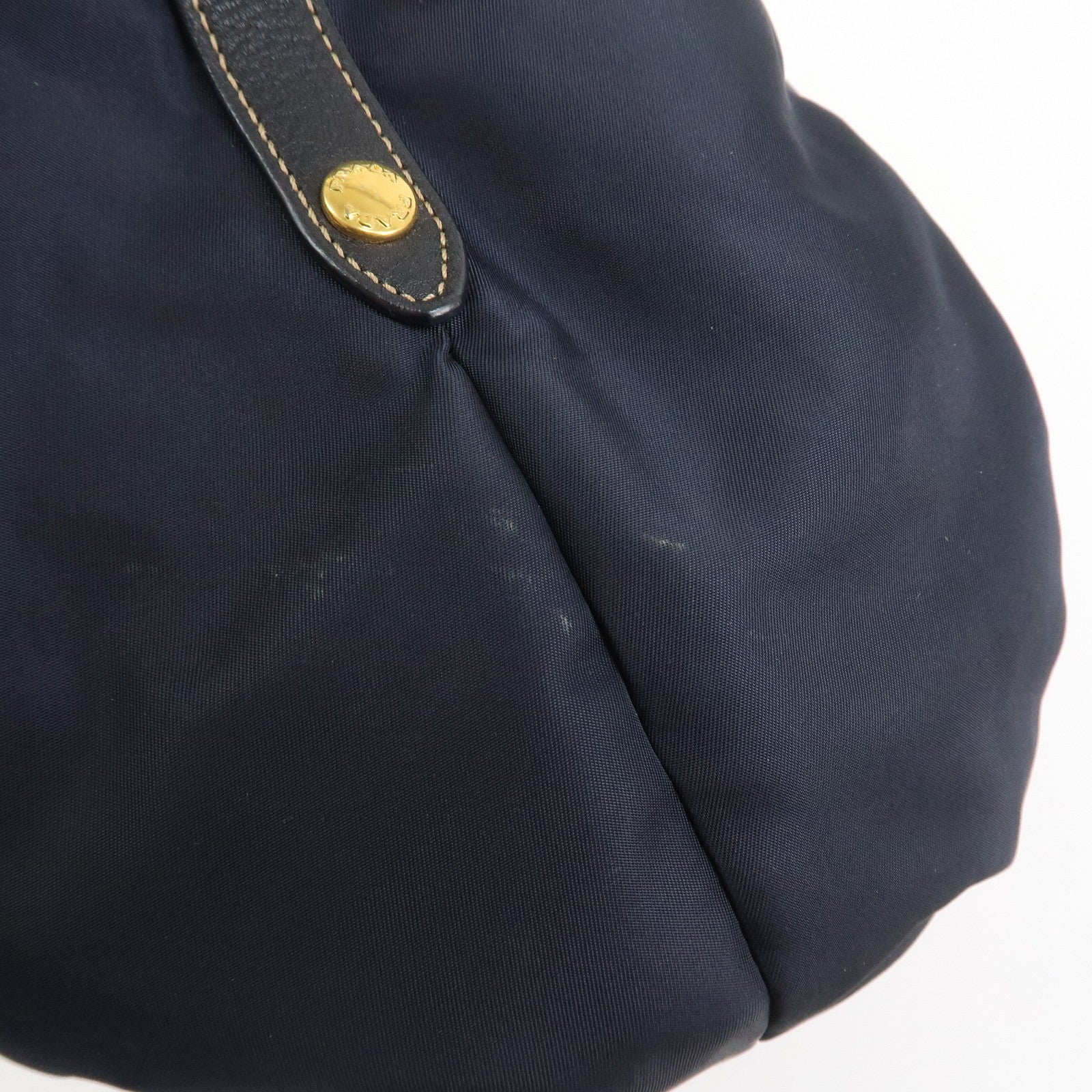 Prada 2Way Bag - Navy, Nylon and Leather