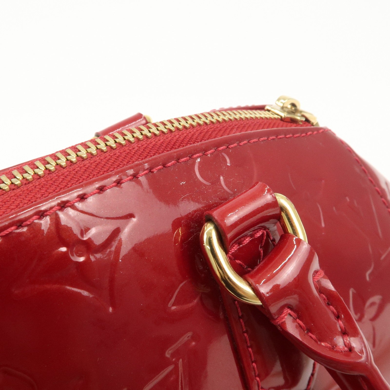 Louis Vuitton M91494 Shoulder Bag - Red, Vernis Leather