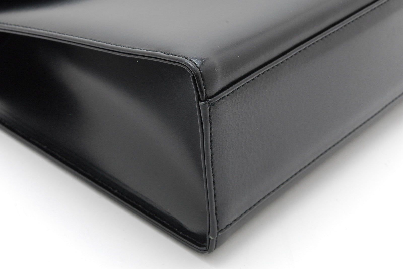 Yves Saint Laurent Vintage Top Handle Handbag - Black, Leather