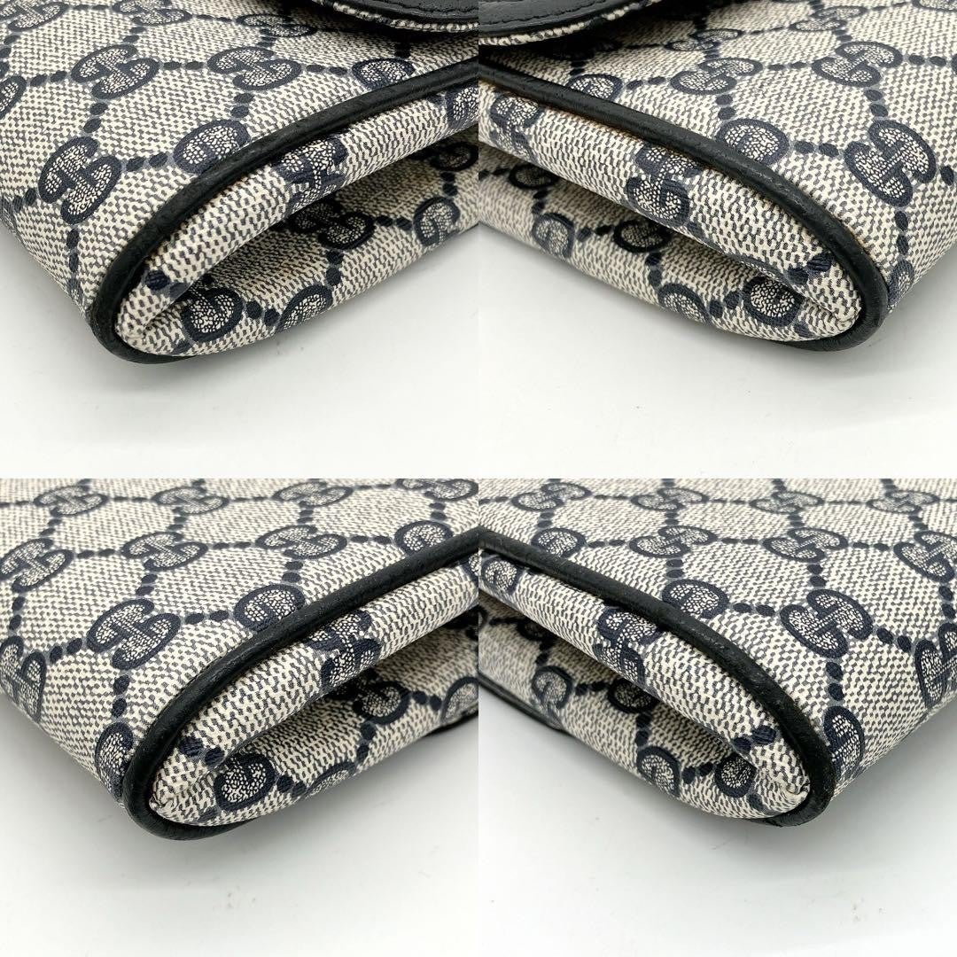 Gucci GG Supreme Shoulder Bag - Navy, PVC