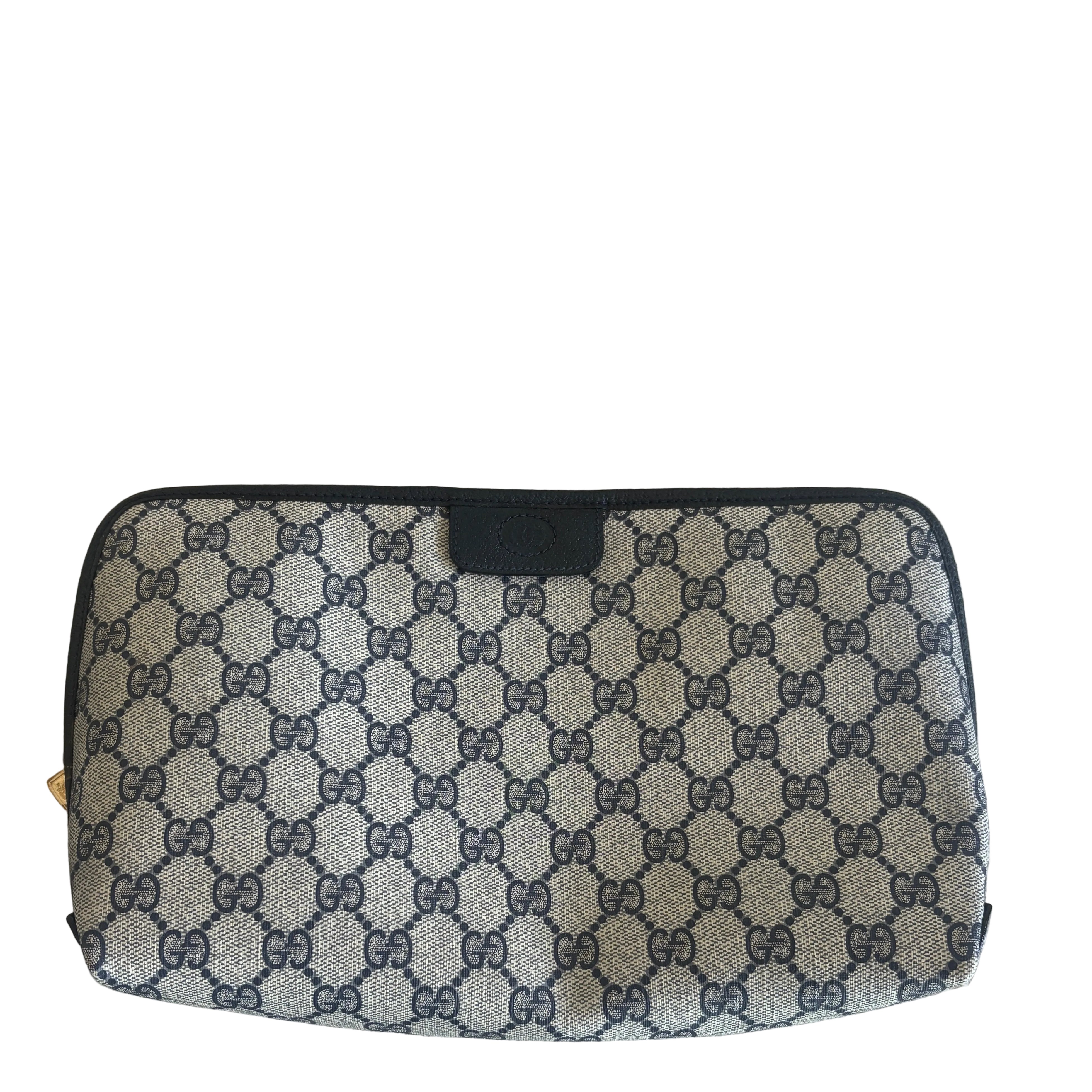 Gucci Navy Clutch