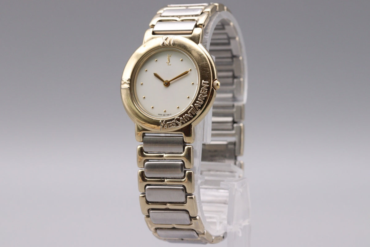 Yves Saint Laurent 4620 Watch - Ivory, Stainless Steel