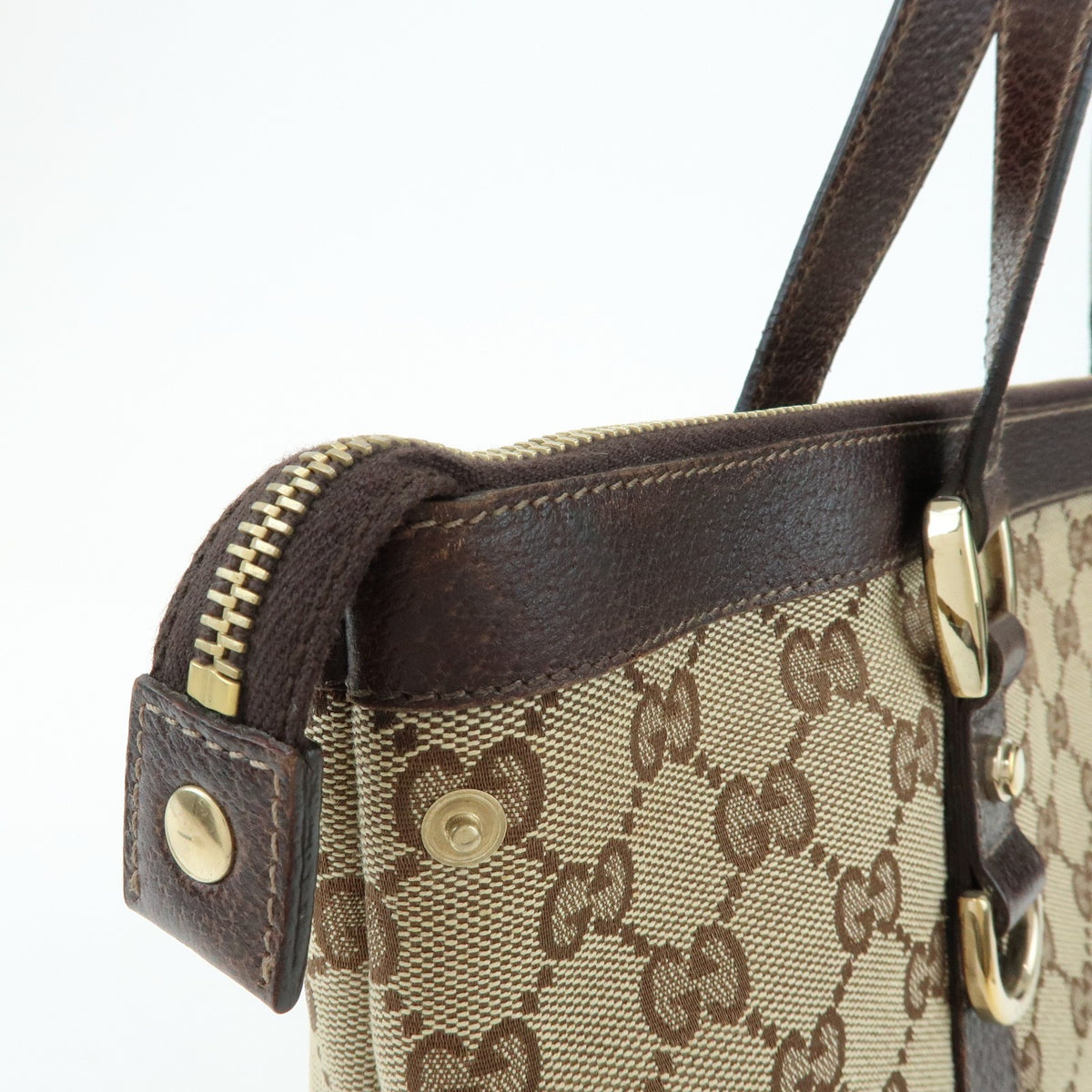 Gucci Abbey Tote Bag - Beige, Canvas Leather