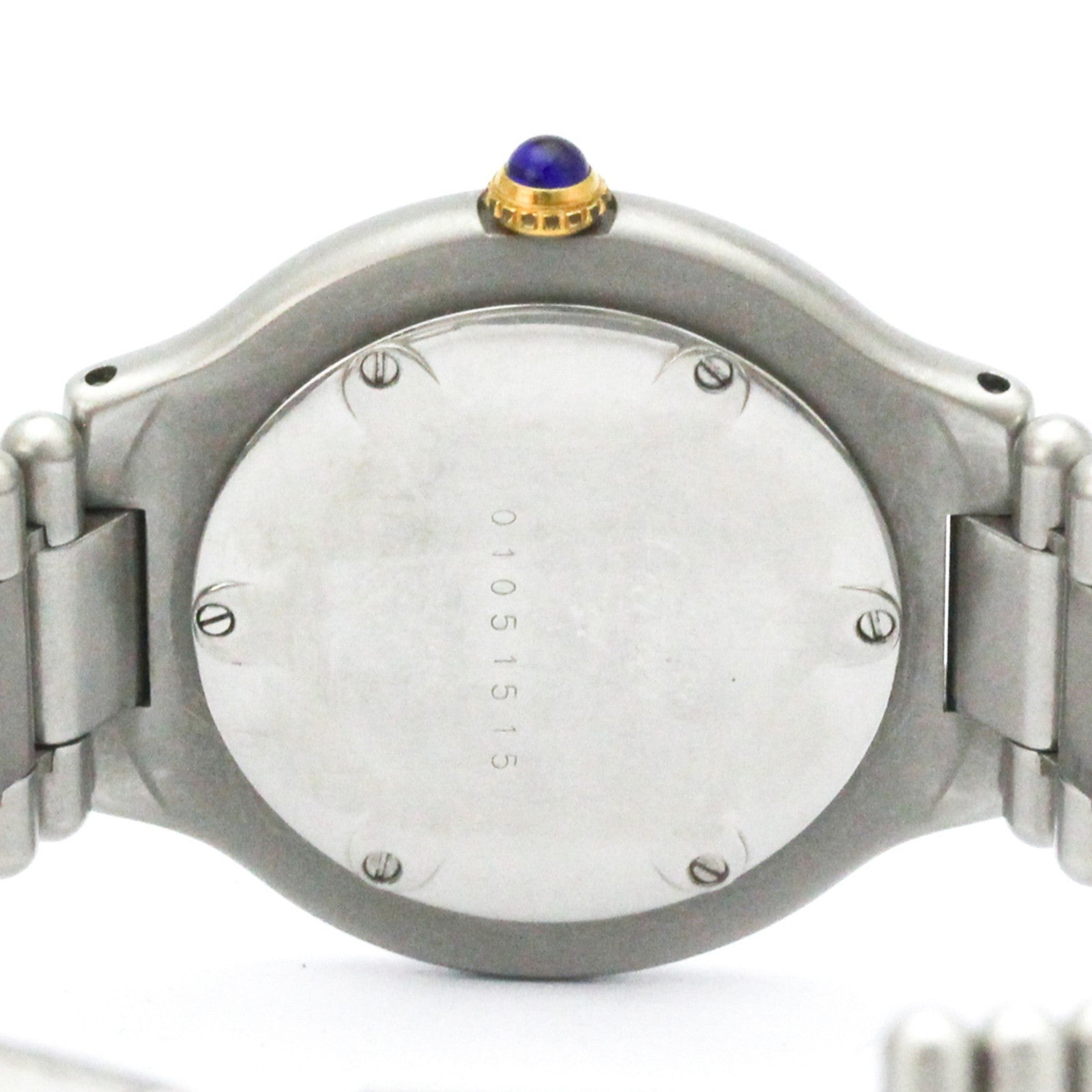 Cartier Must 21 Wristwatch - Silver, Gold Plated Steel