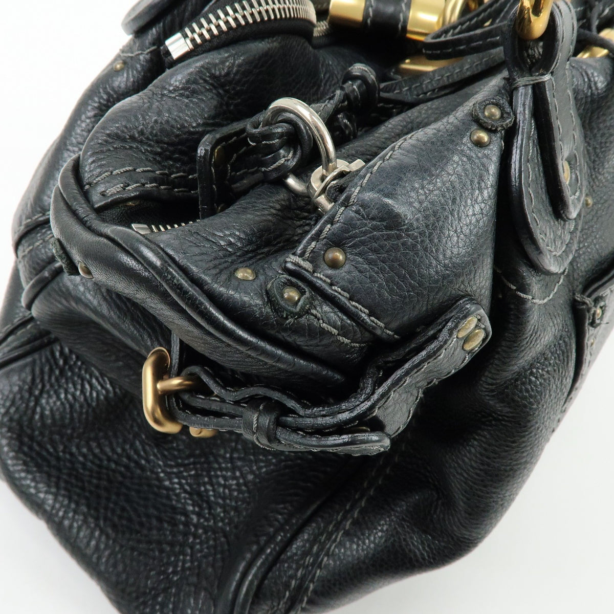 Chloe Paddington Handbag - Black, Leather
