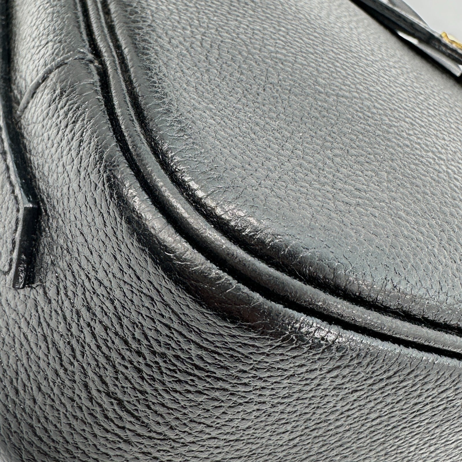 Saint Laurent YSL Shoulder Bag - Black, Leather