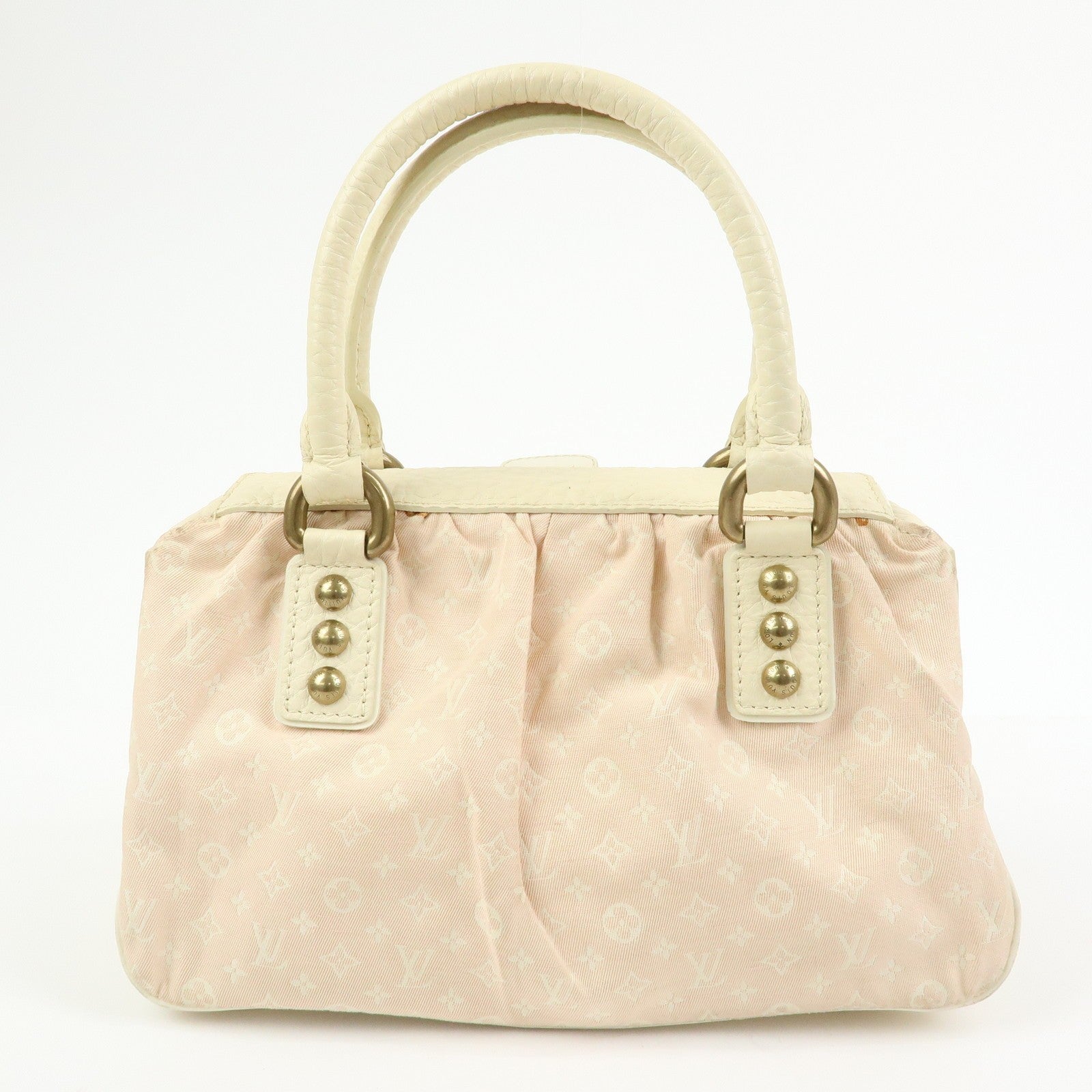 Louis Vuitton Hand Bag - Rose, Monogram Mini Lin Canvas