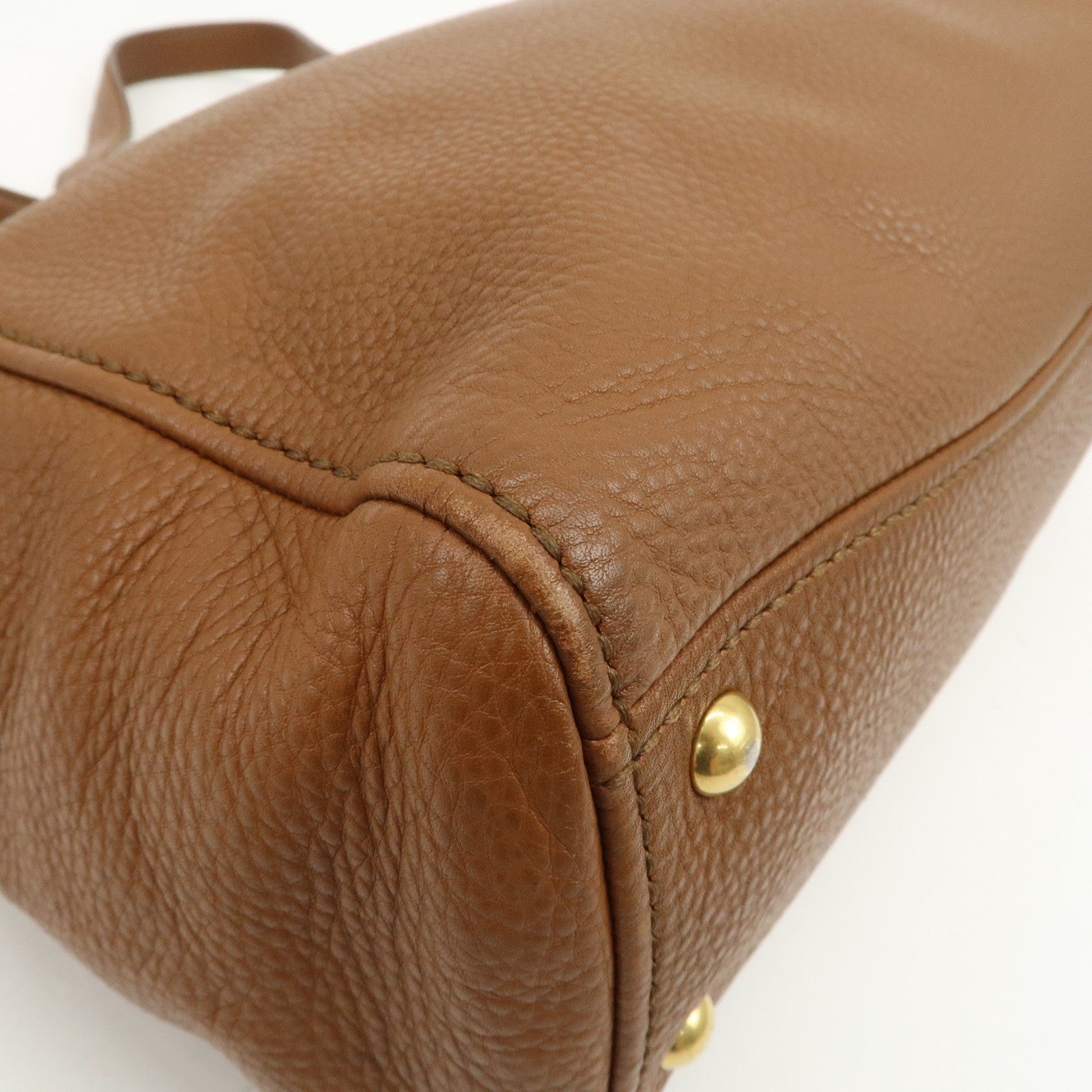 Miu Miu Hand Bag - Brown, Leather