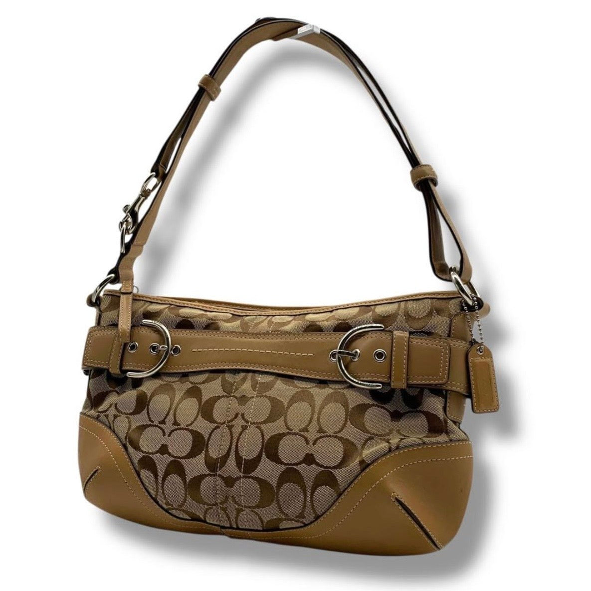 Coach Signature Brown Bag- Rare!