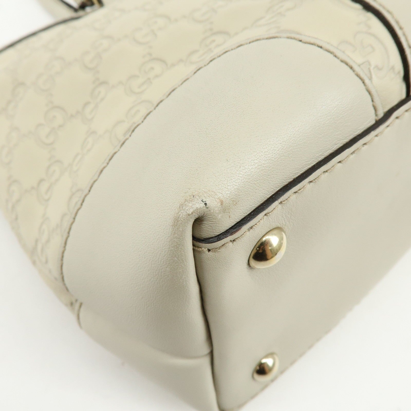 Gucci Tote Bag - Ivory, Guccissima Leather