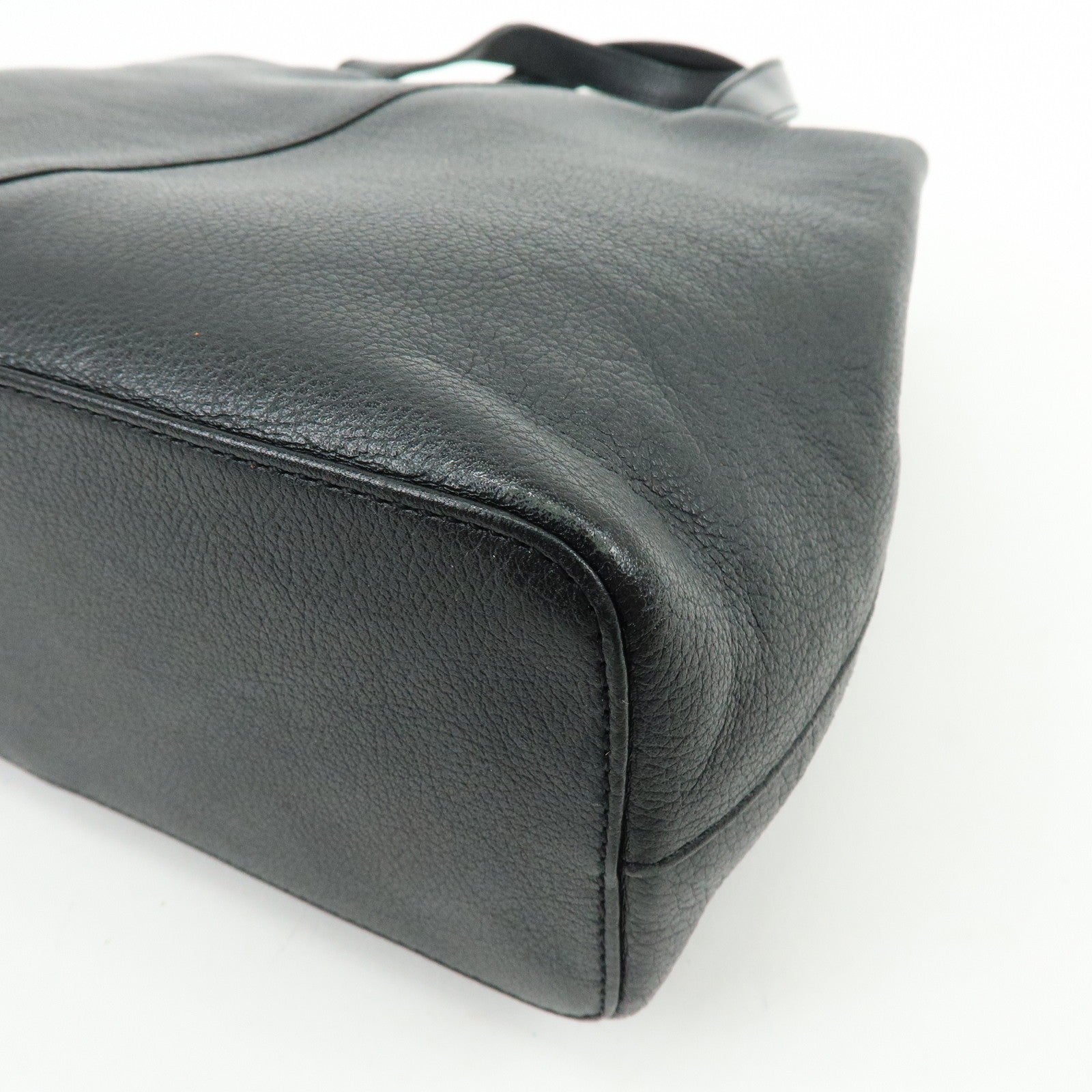 Burberry Mini Hand Bag - Black, Leather