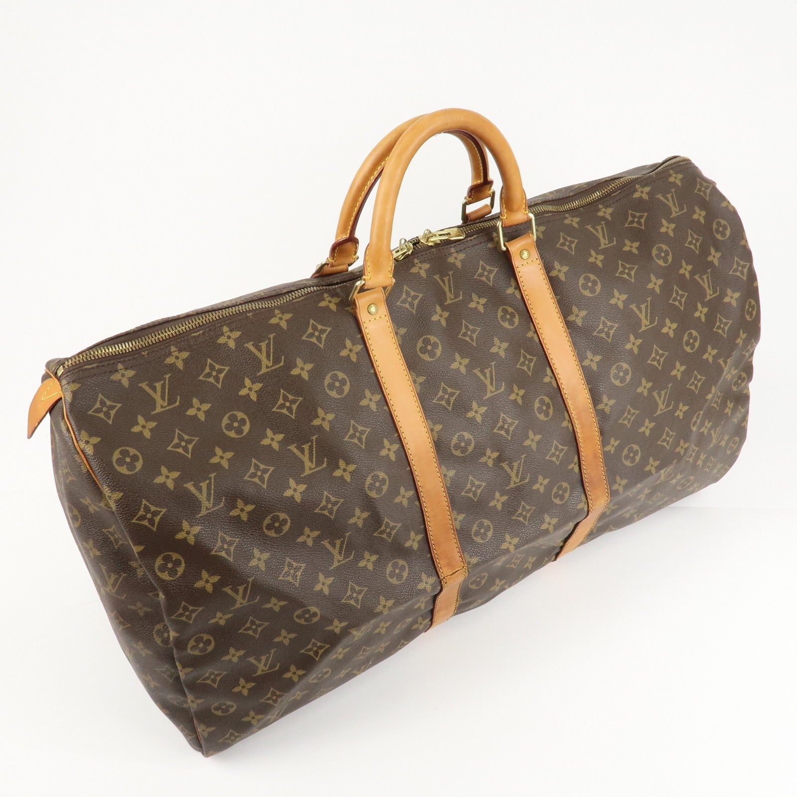 Louis Vuitton Keepall 60 Boston Bag - Monogram, Monogram Canvas