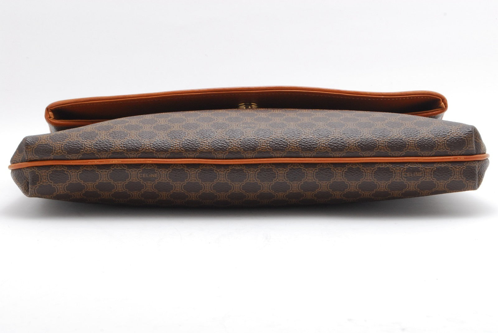 Celine Macadam Clutch Bag - Brown, Leather and PVC