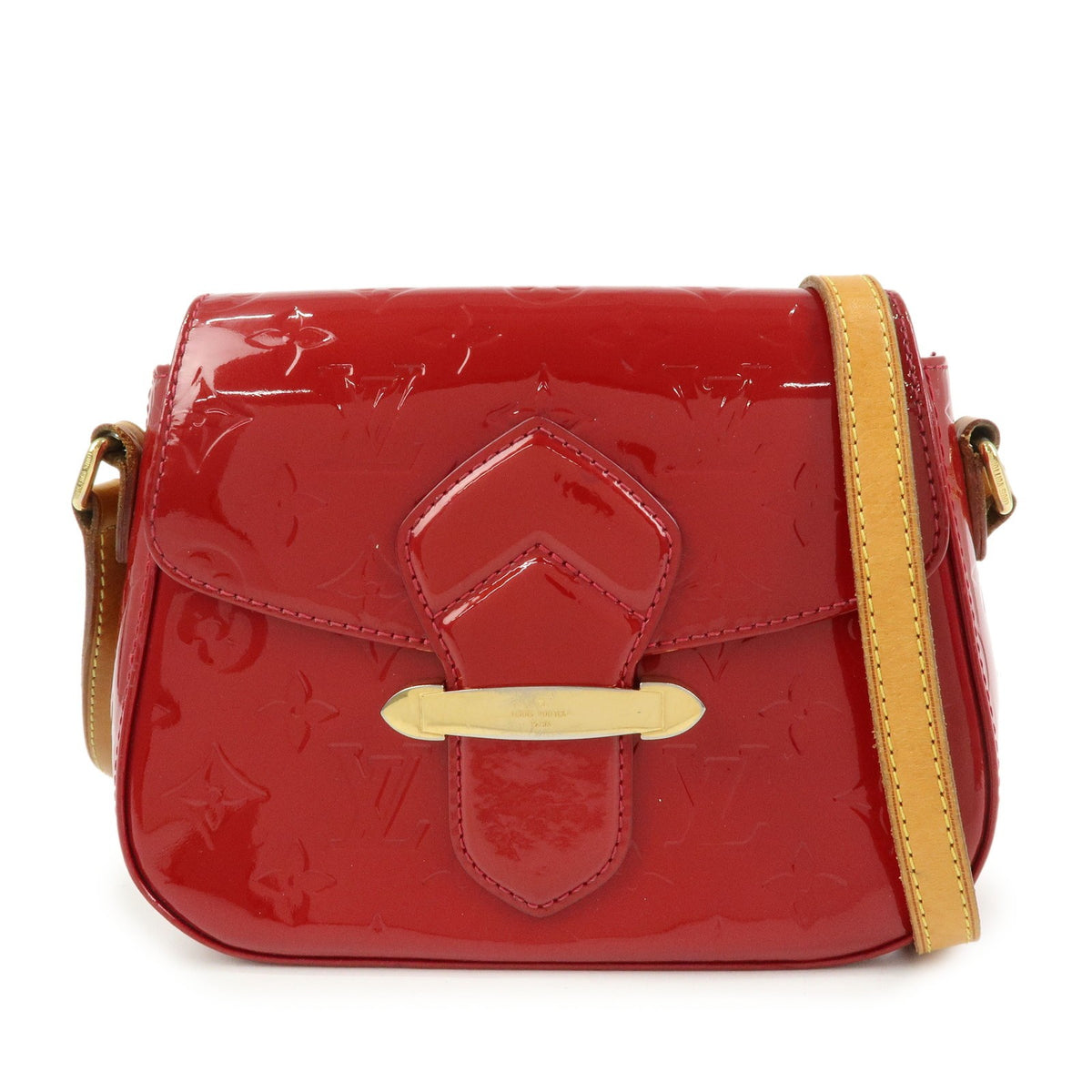 Louis Vuitton Shoulder Bag - Red, Vernis Leather