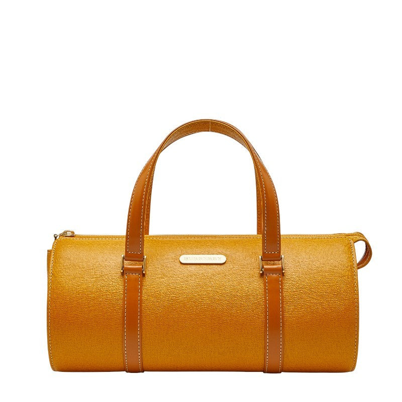 Burberry Nova Check Shadow Horse Handbag - Yellow, Leather