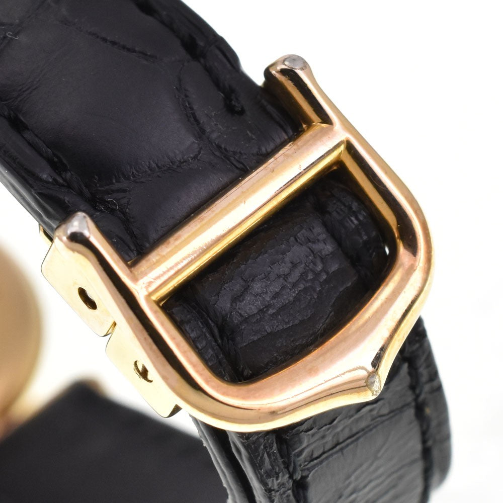 Cartier Must Colisee Vermeil SM Wristwatch - Gold, SV925 (Gold Plated) / Leather