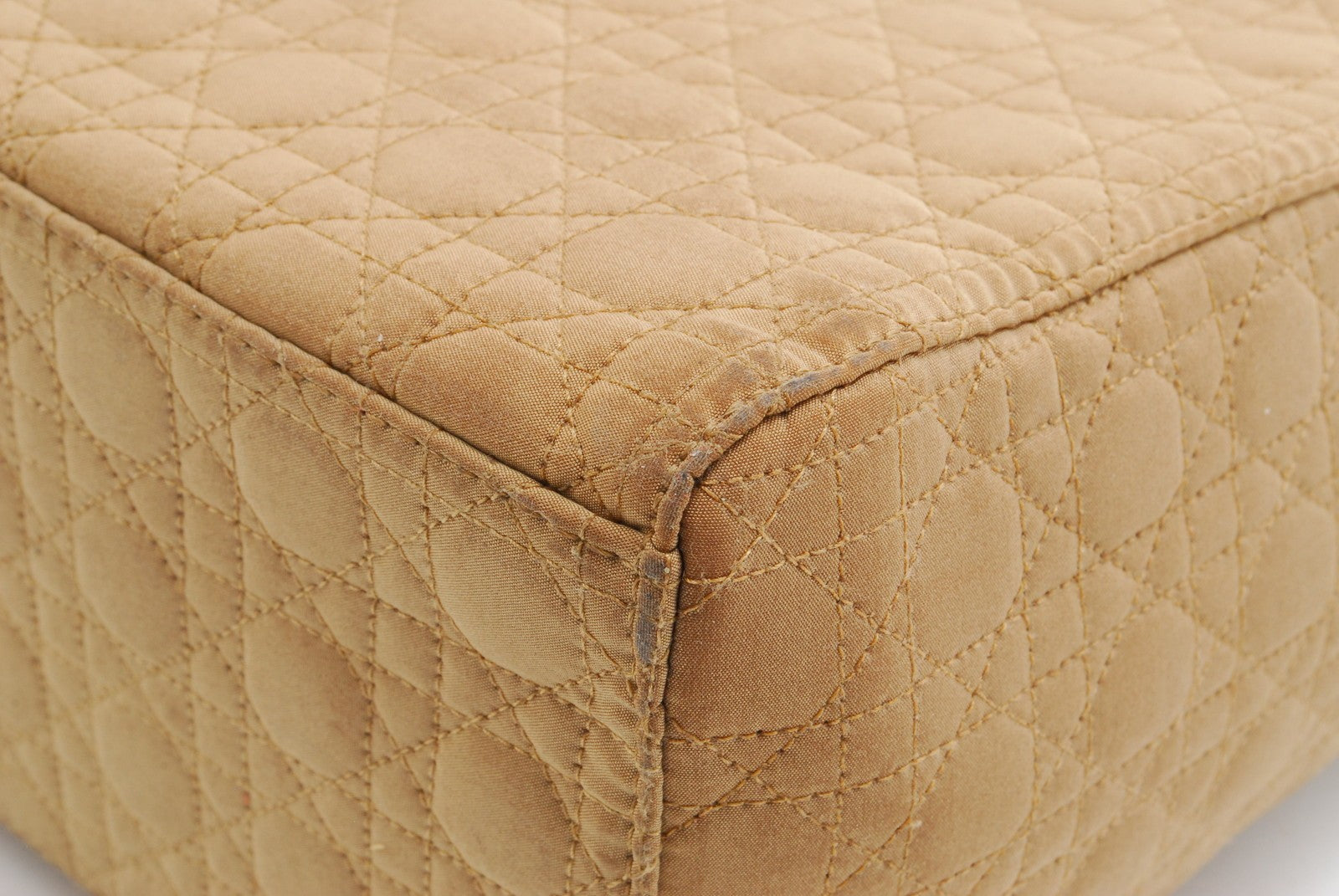 Dior Lady Dior Handbag - Beige, Nylon