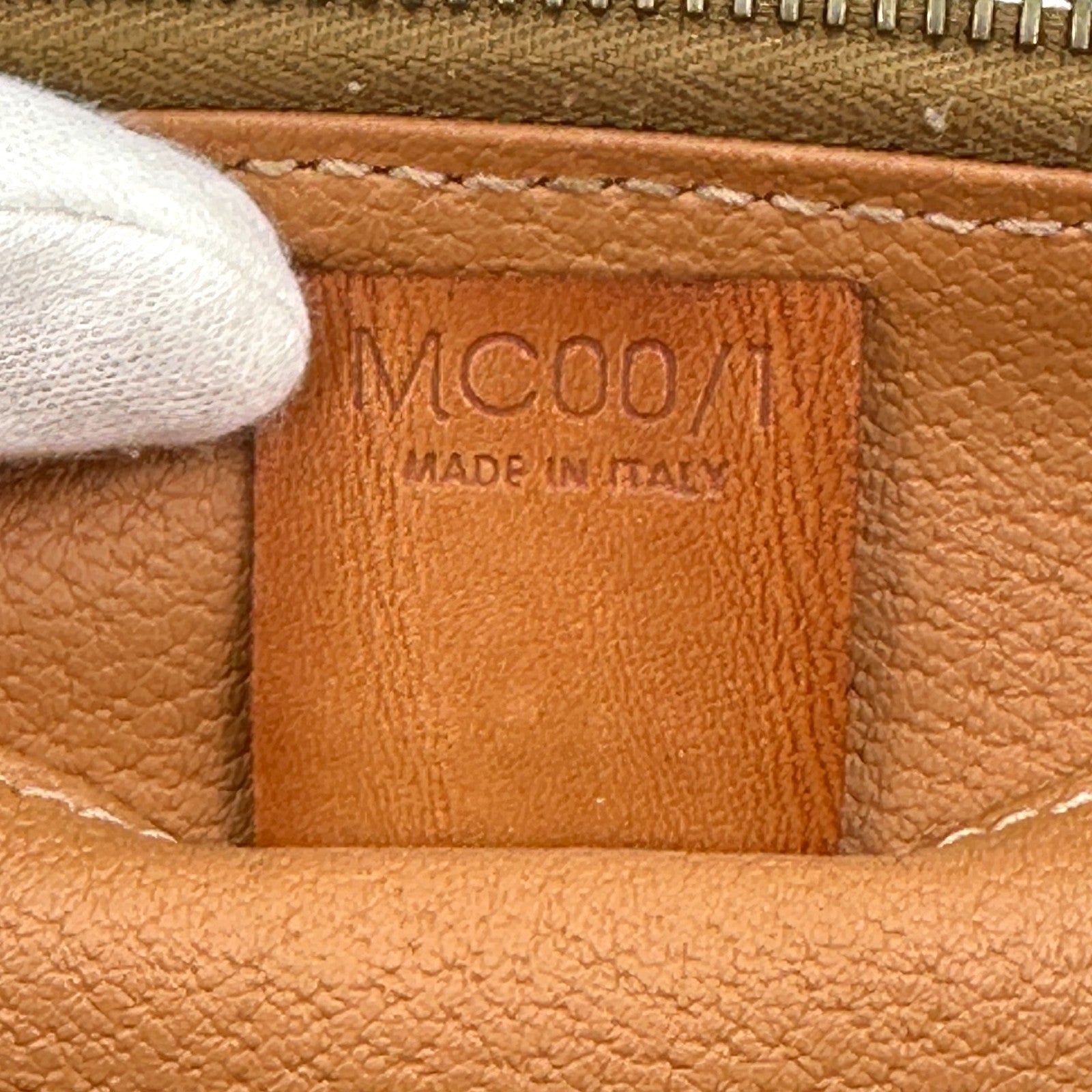 Celine Macadam Cosmetic Pouch - Brown, PVC Leather