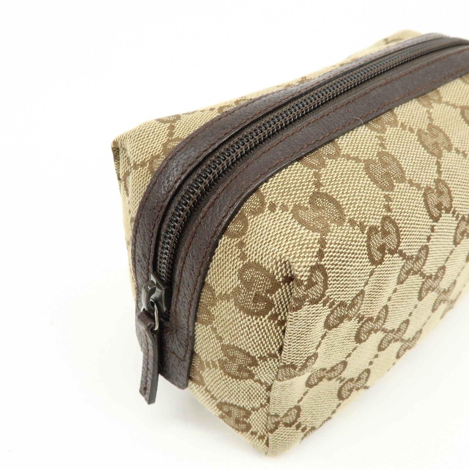 Gucci Pouch - Beige Brown, Canvas