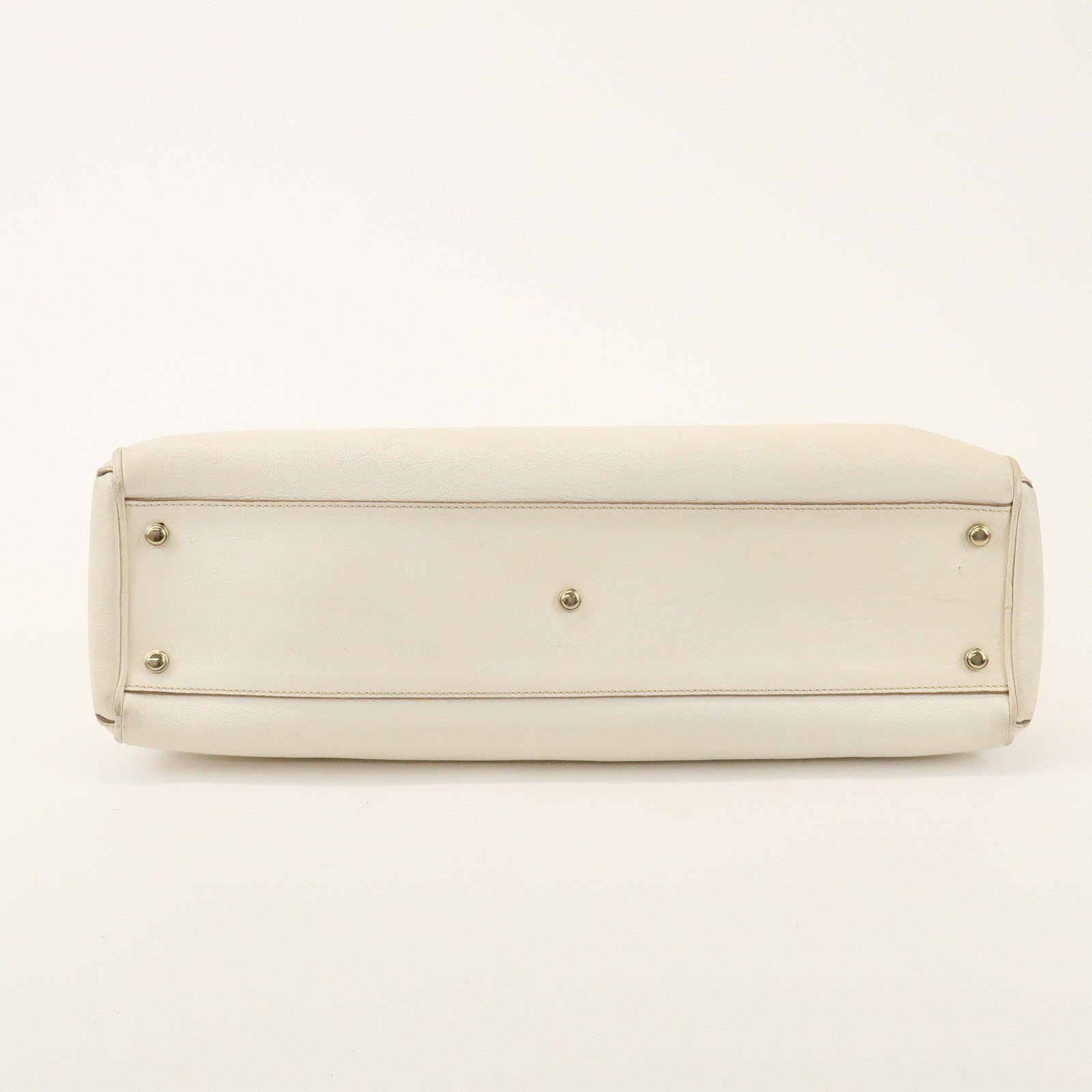 Cartier Must Line Marcello 2Way Hand Bag - White, Leather