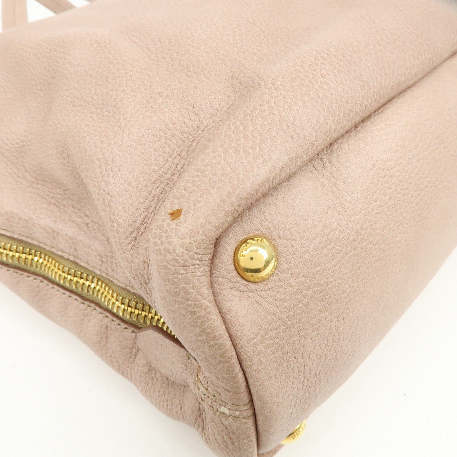 Prada Tote Bag - Pink, Leather