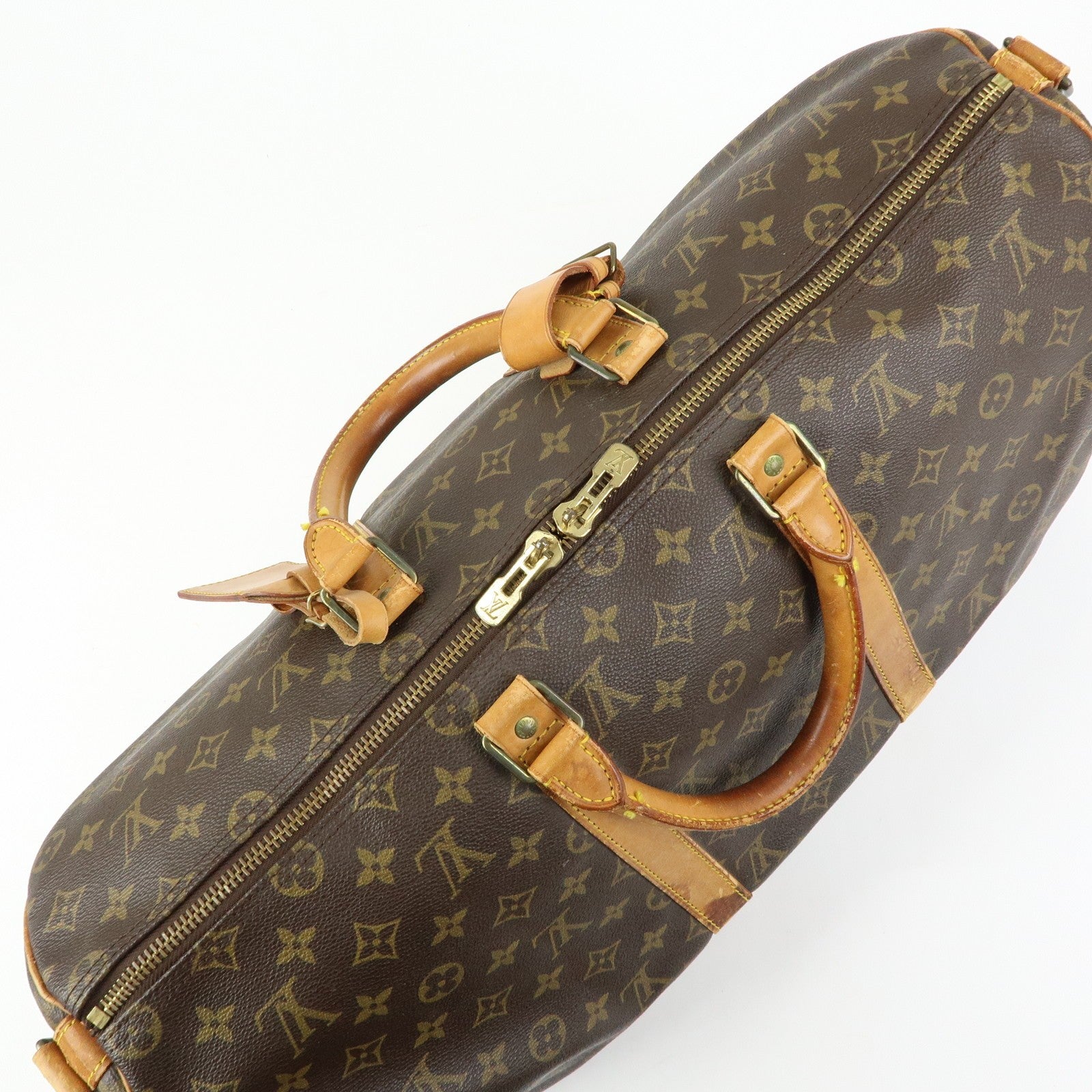 Louis Vuitton Keepall 50 Boston Bag - Brown, Canvas