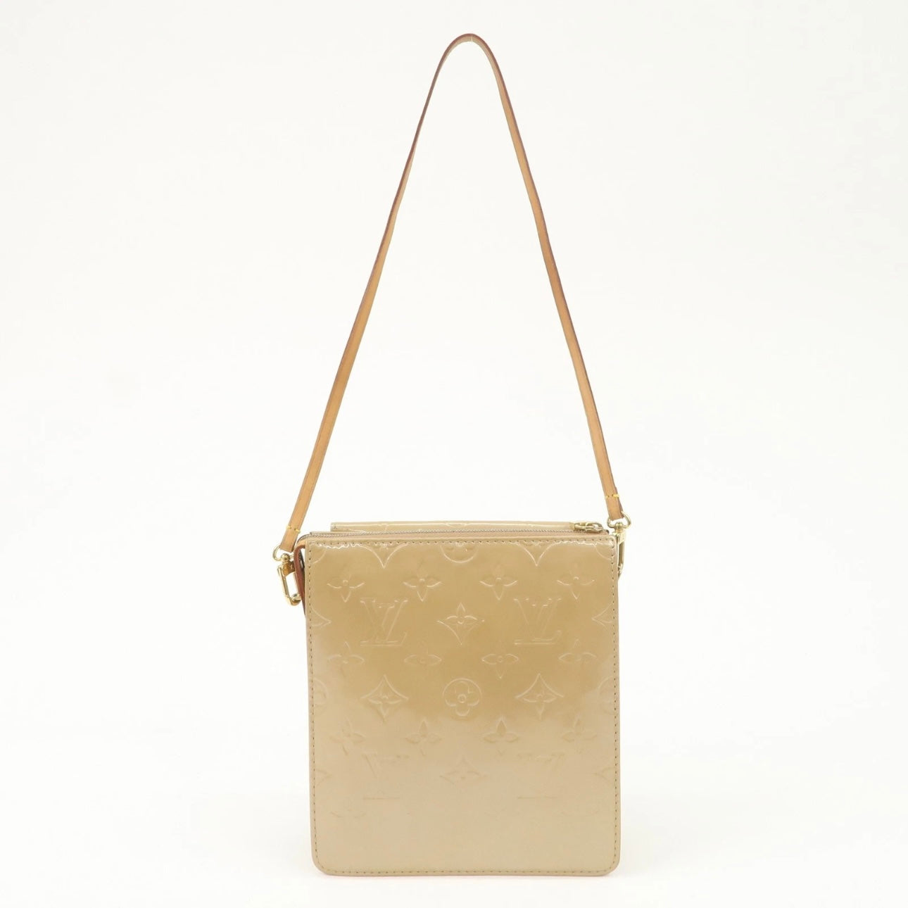 Louis Vuitton Monogram Vernis Motte Shoulder Bag Noisette